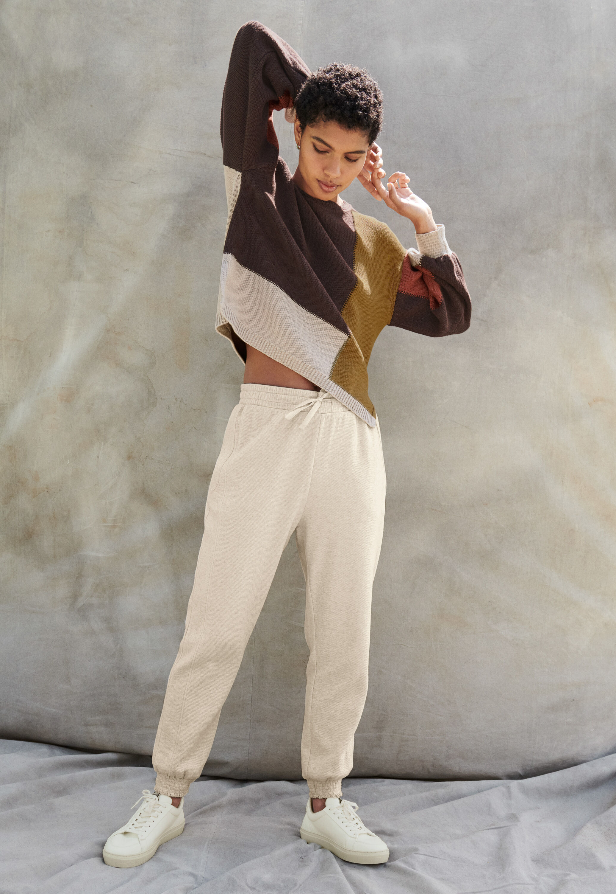 Panelled joggers