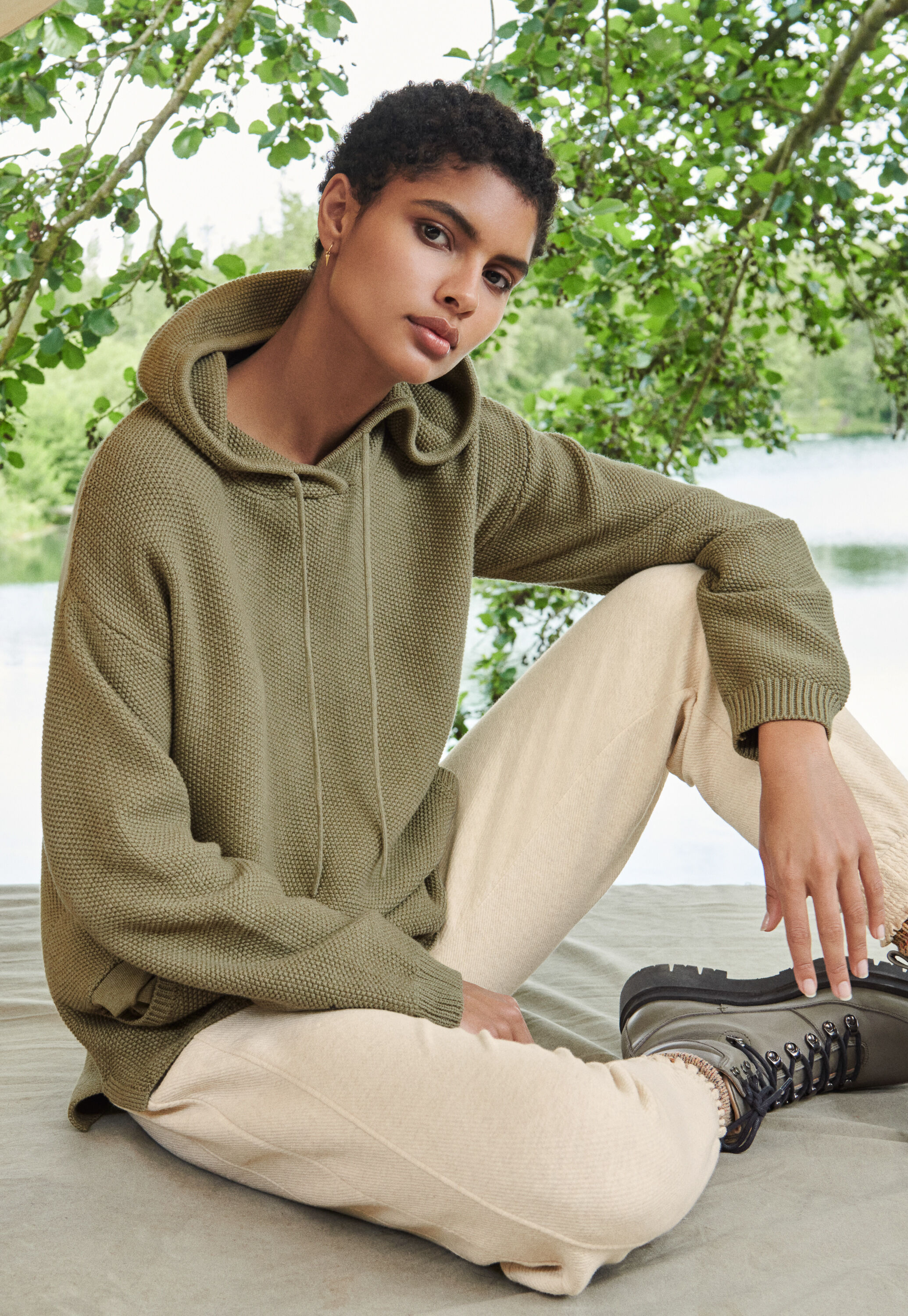 Panelled joggers
