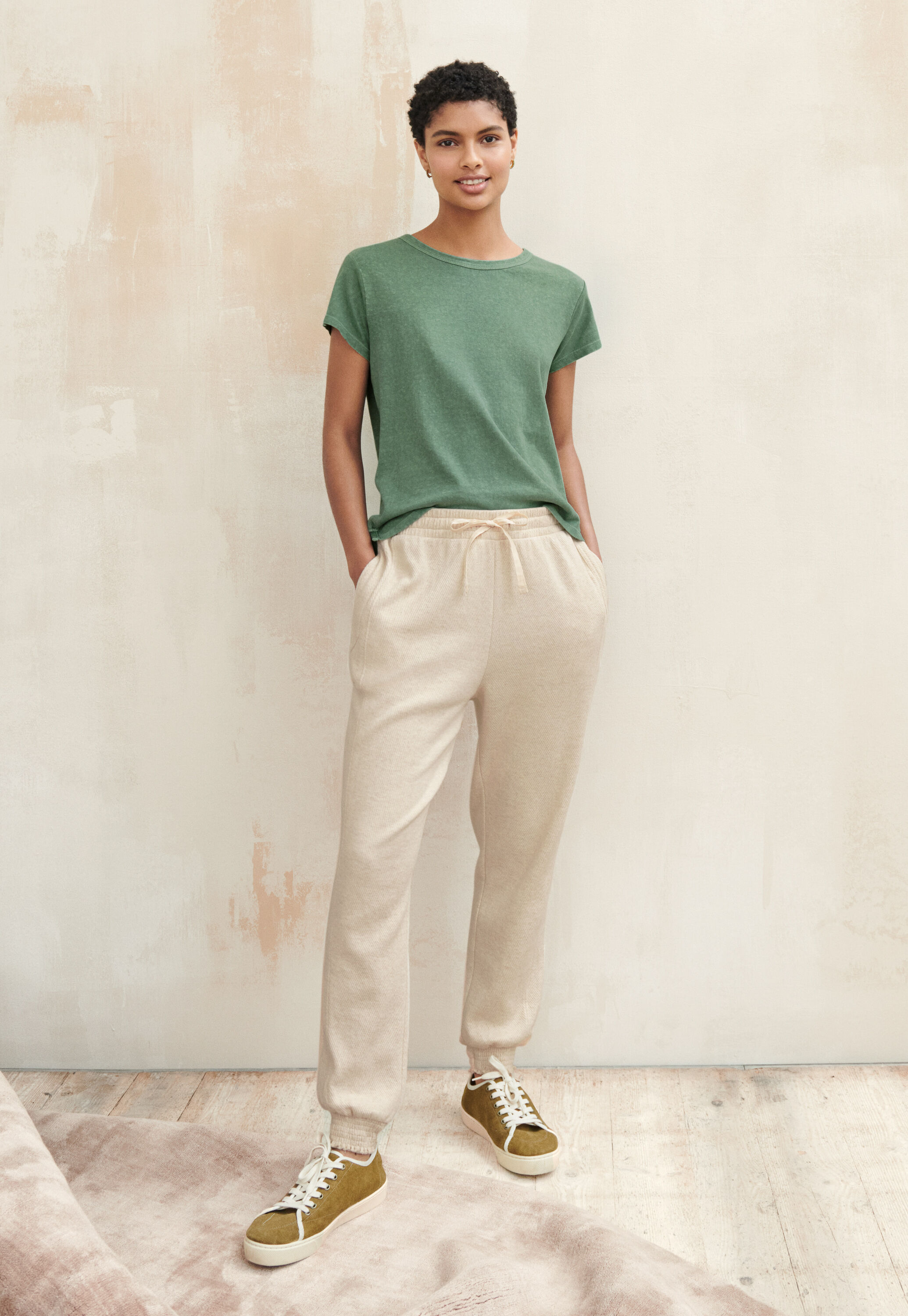 Panelled joggers