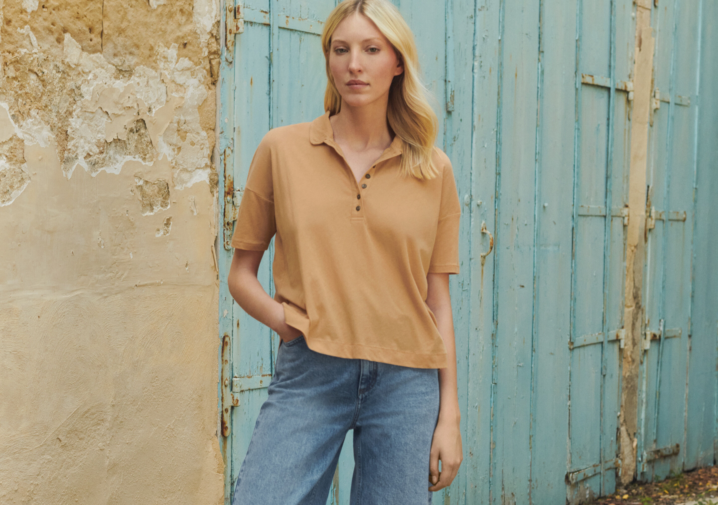 Collared top