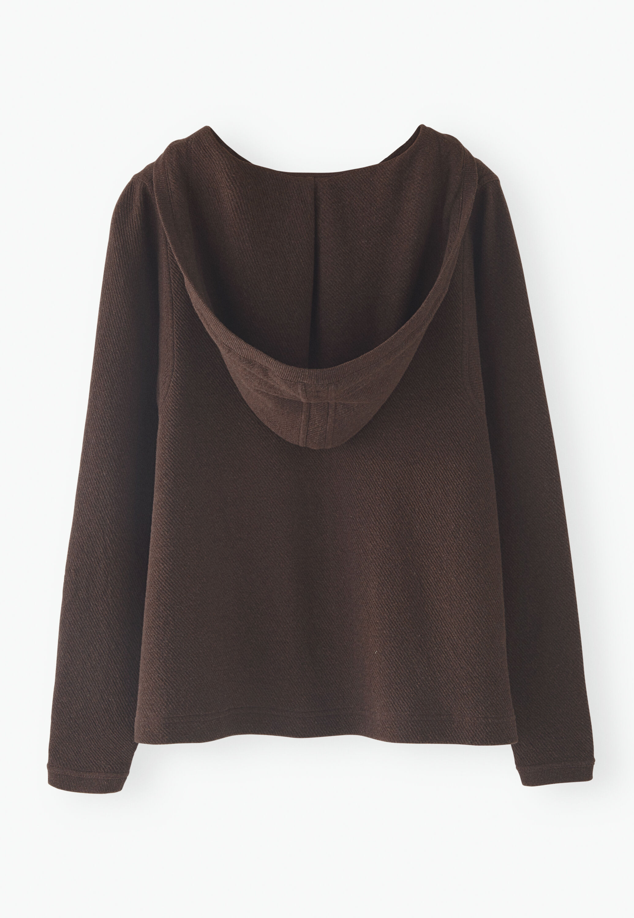 V-neck hoodie