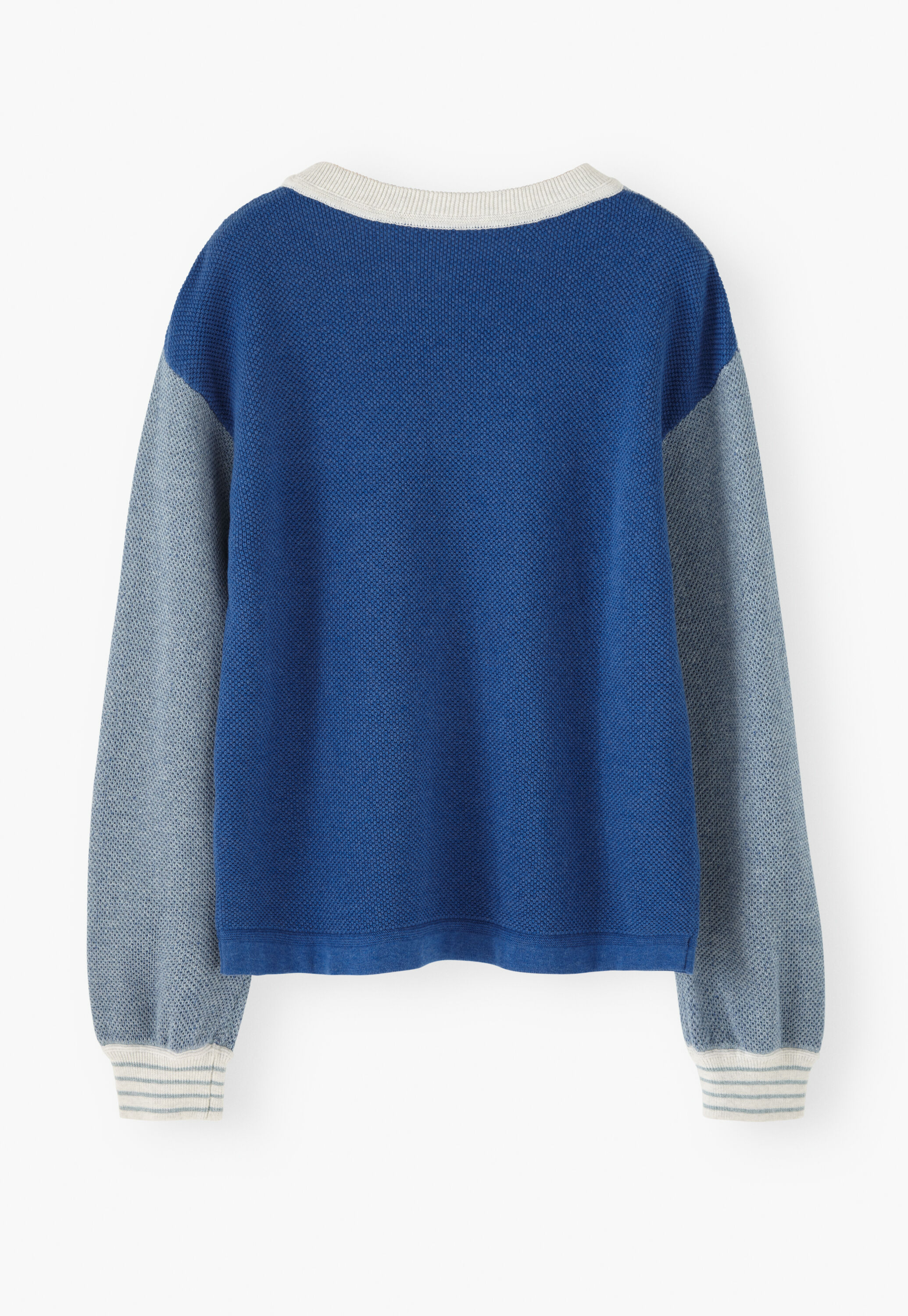 Piqu&eacute; knit sweater