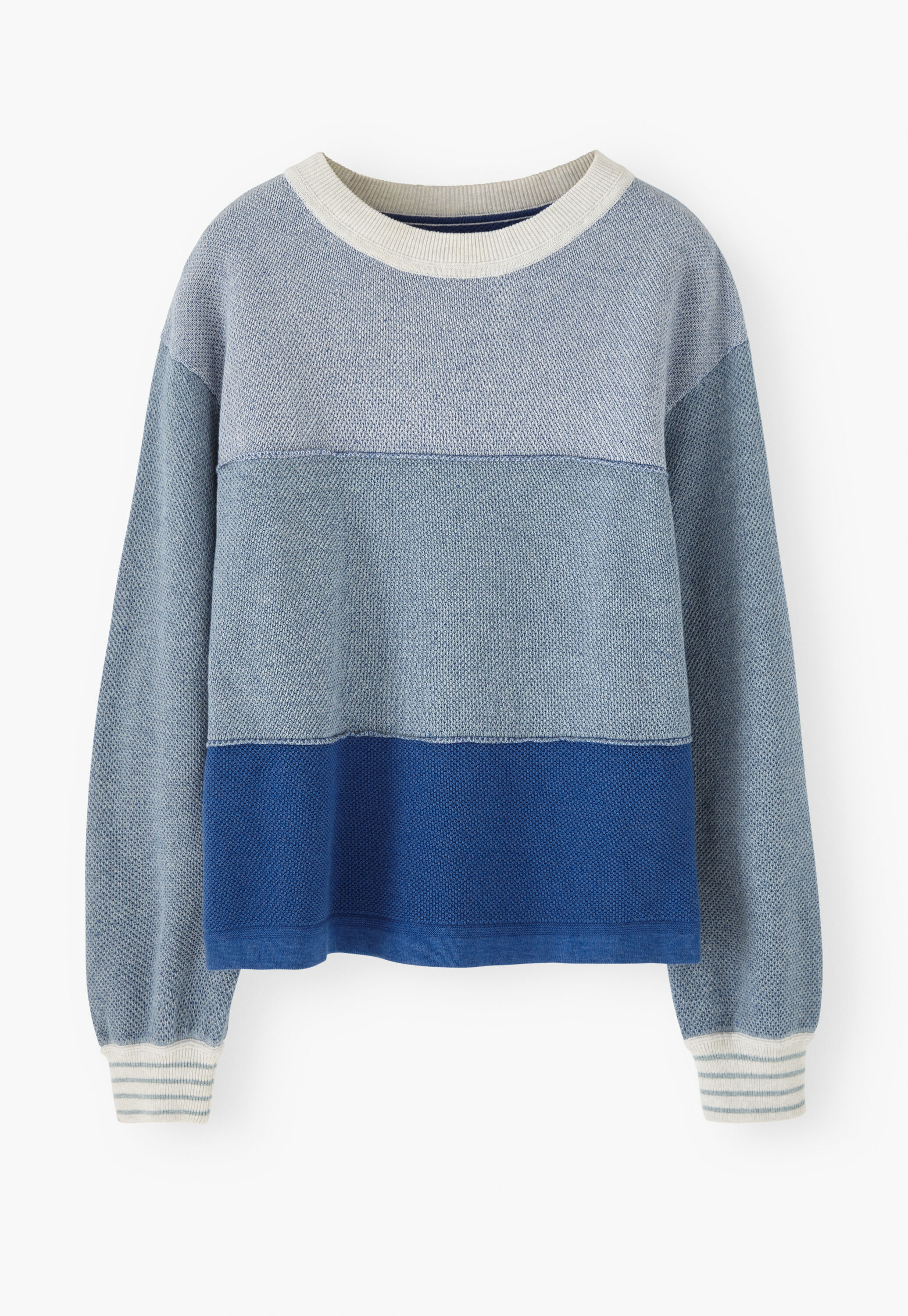 Piqu&eacute; knit sweater