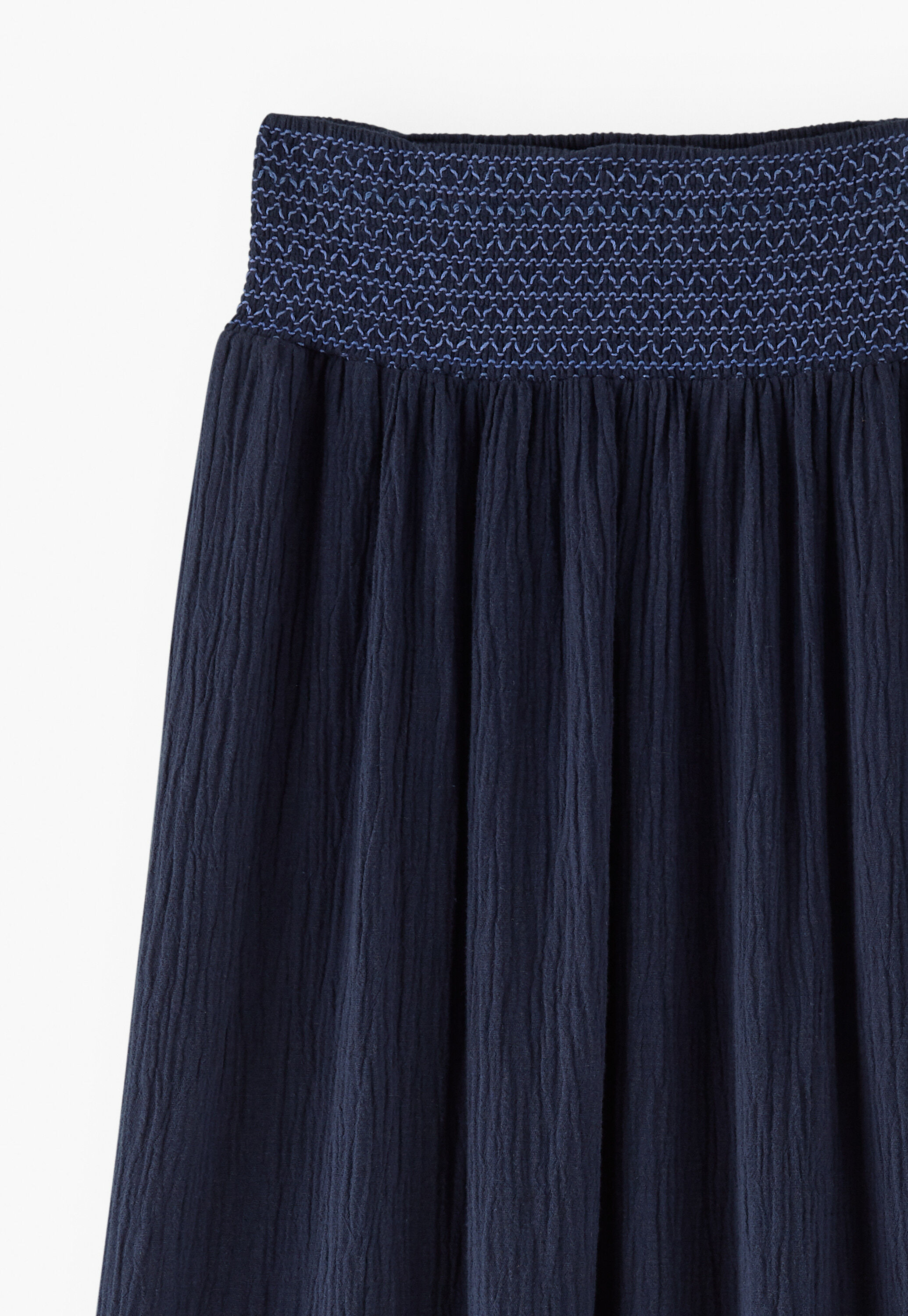 Cutwork skirt