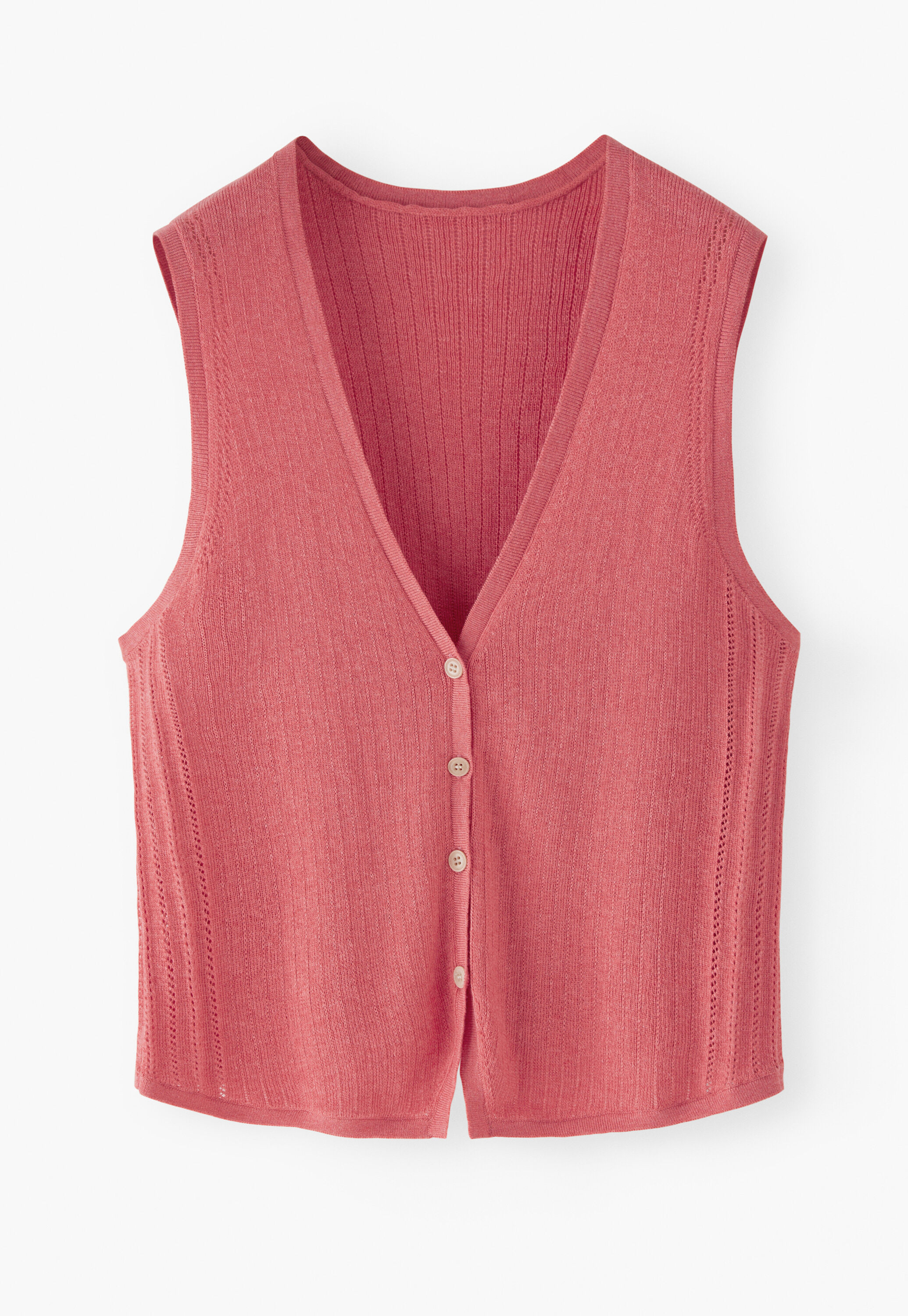 Sleeveless sweater