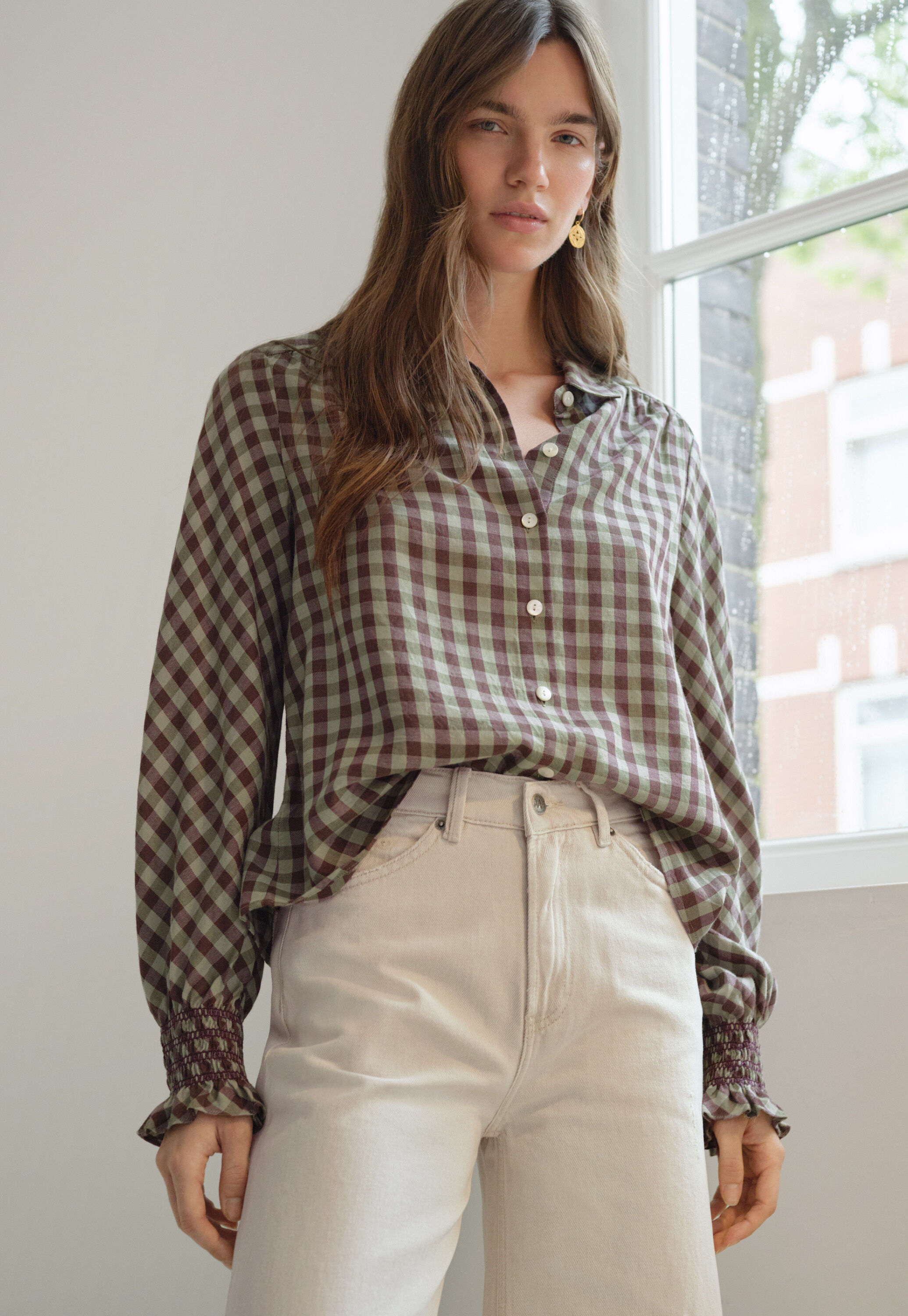 Checked shirt