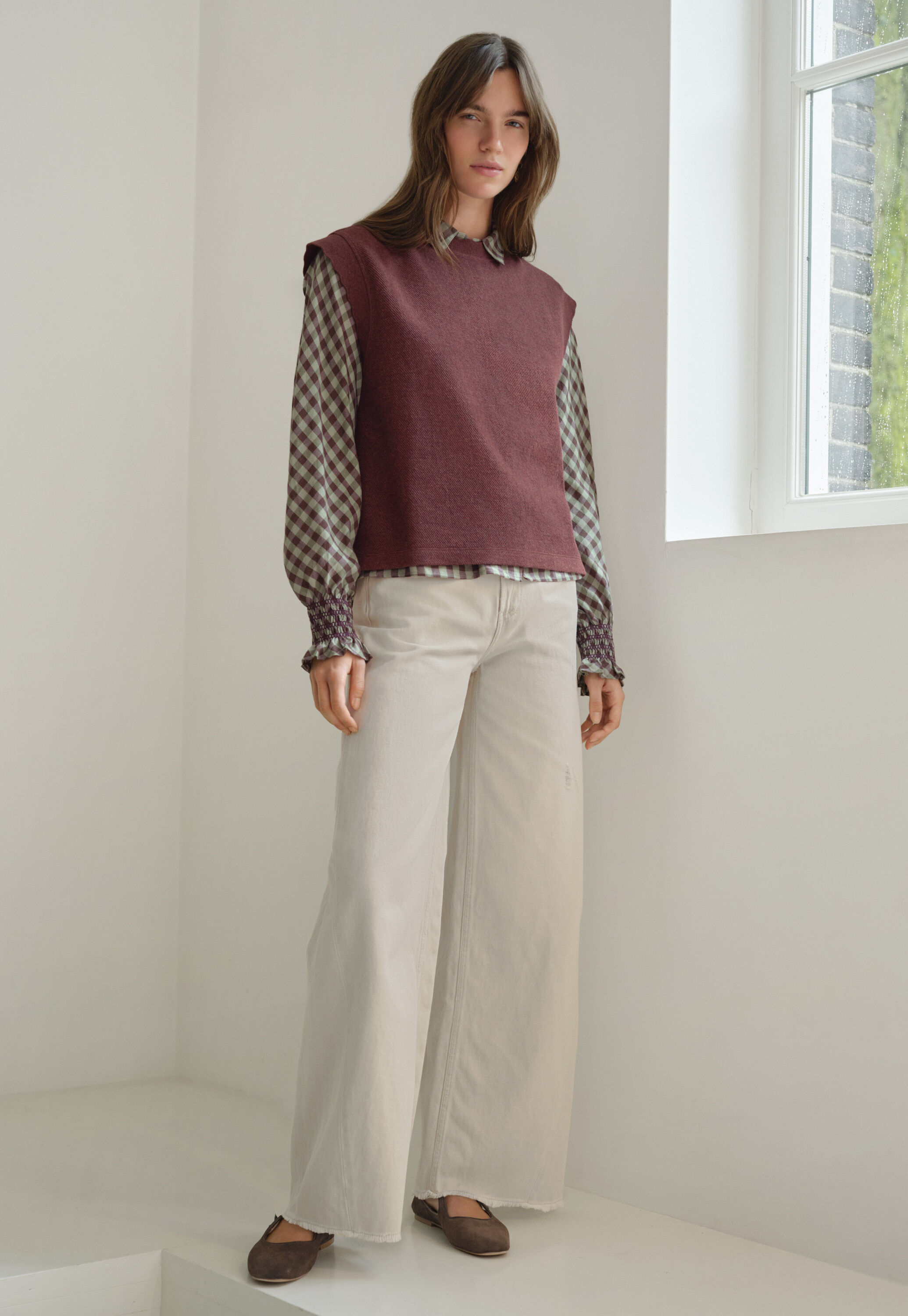 Checked shirt