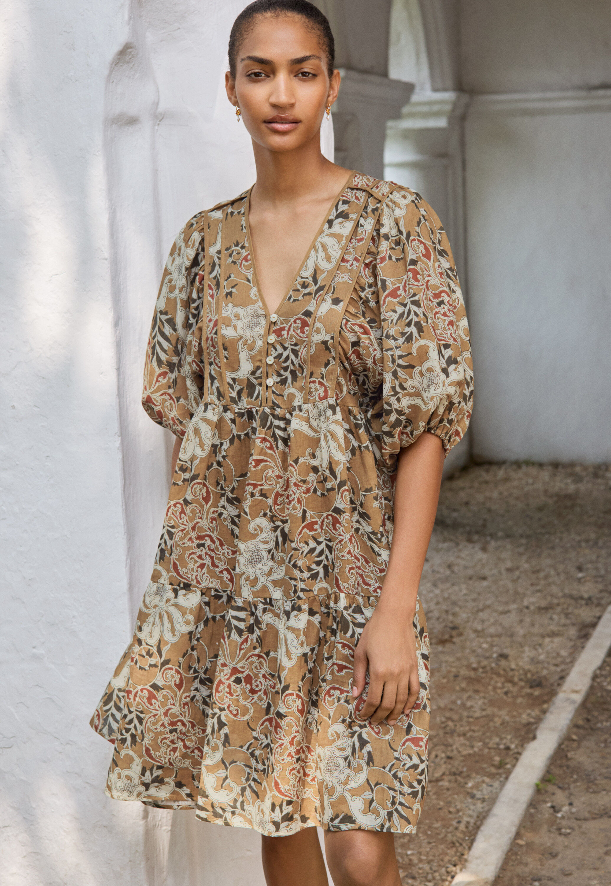 Printed dress