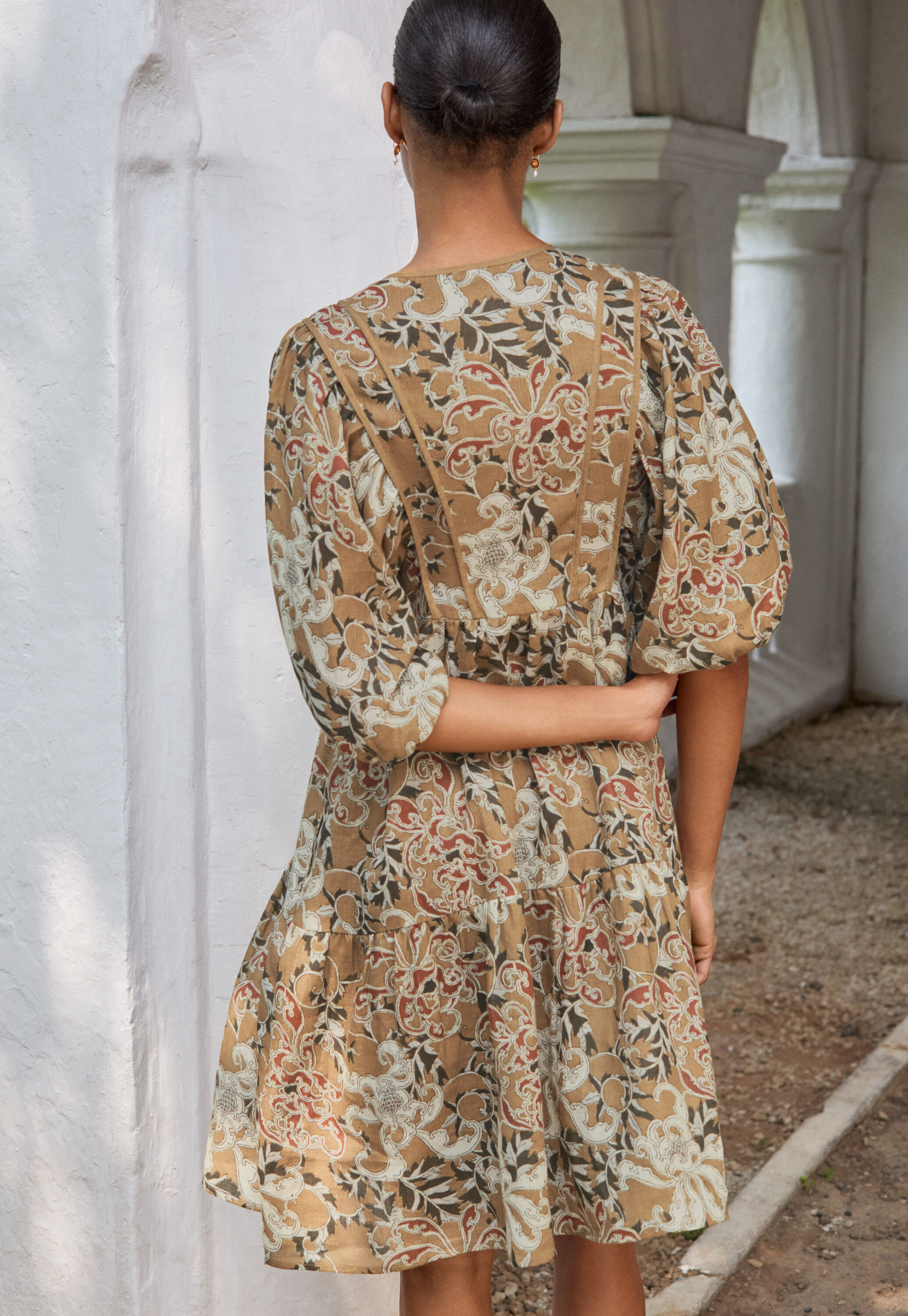Printed dress