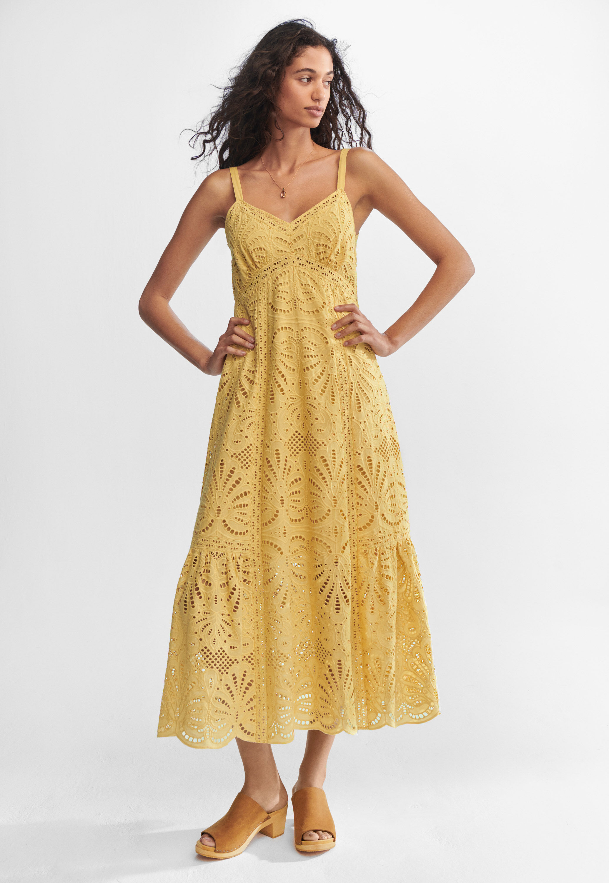 Broderie anglaise dress
