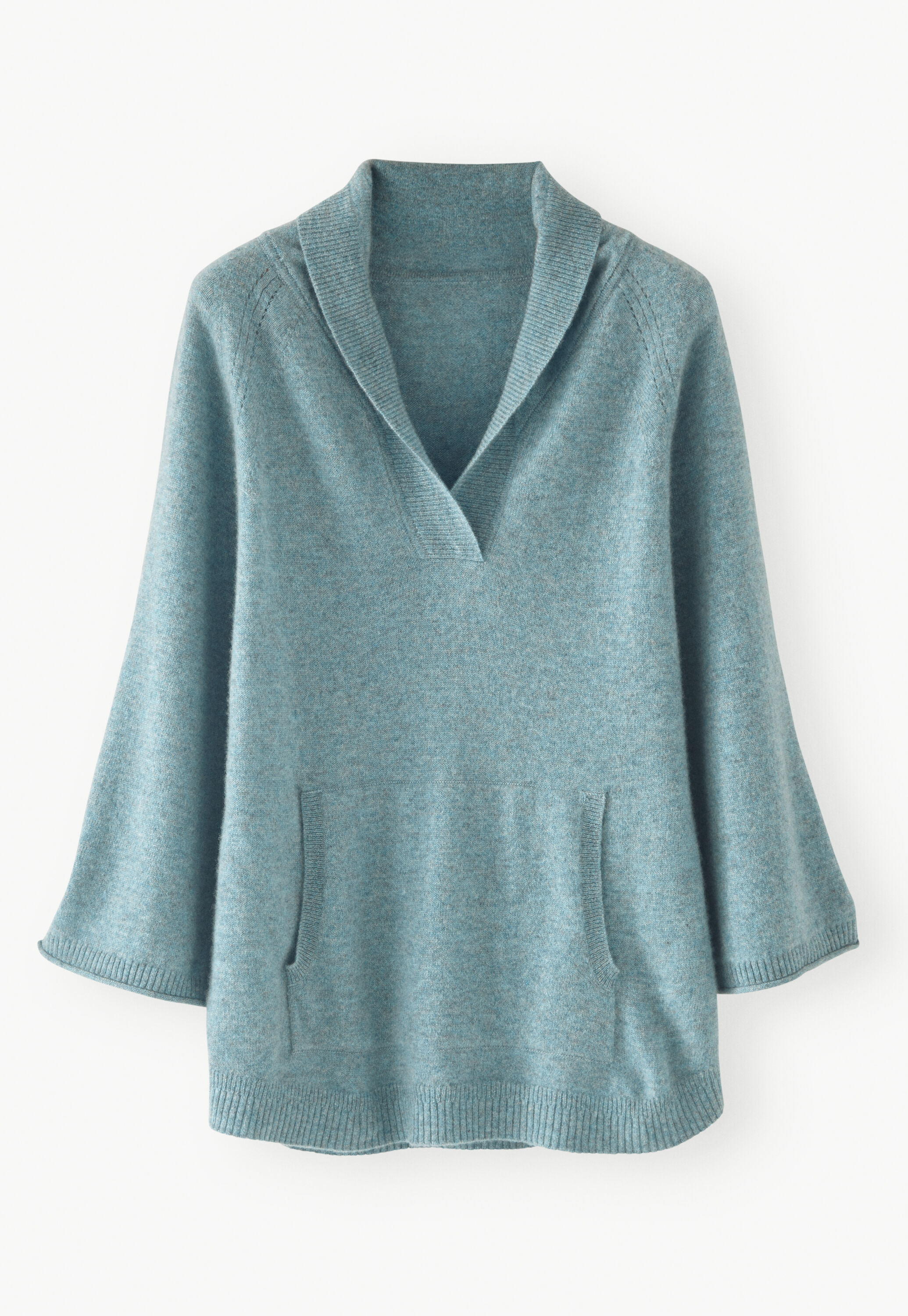Wide-sleeve sweater