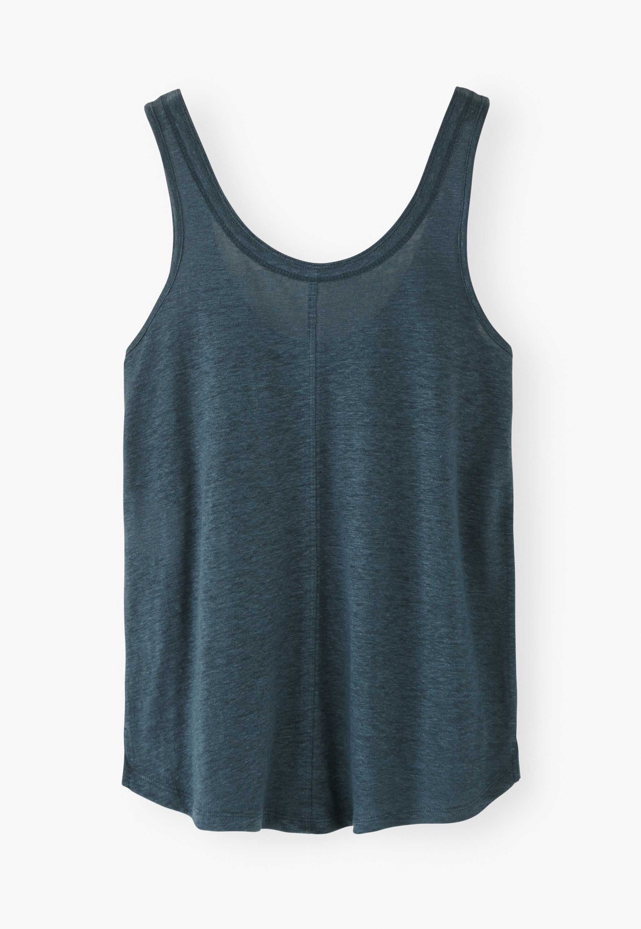 Scoop-neck vest