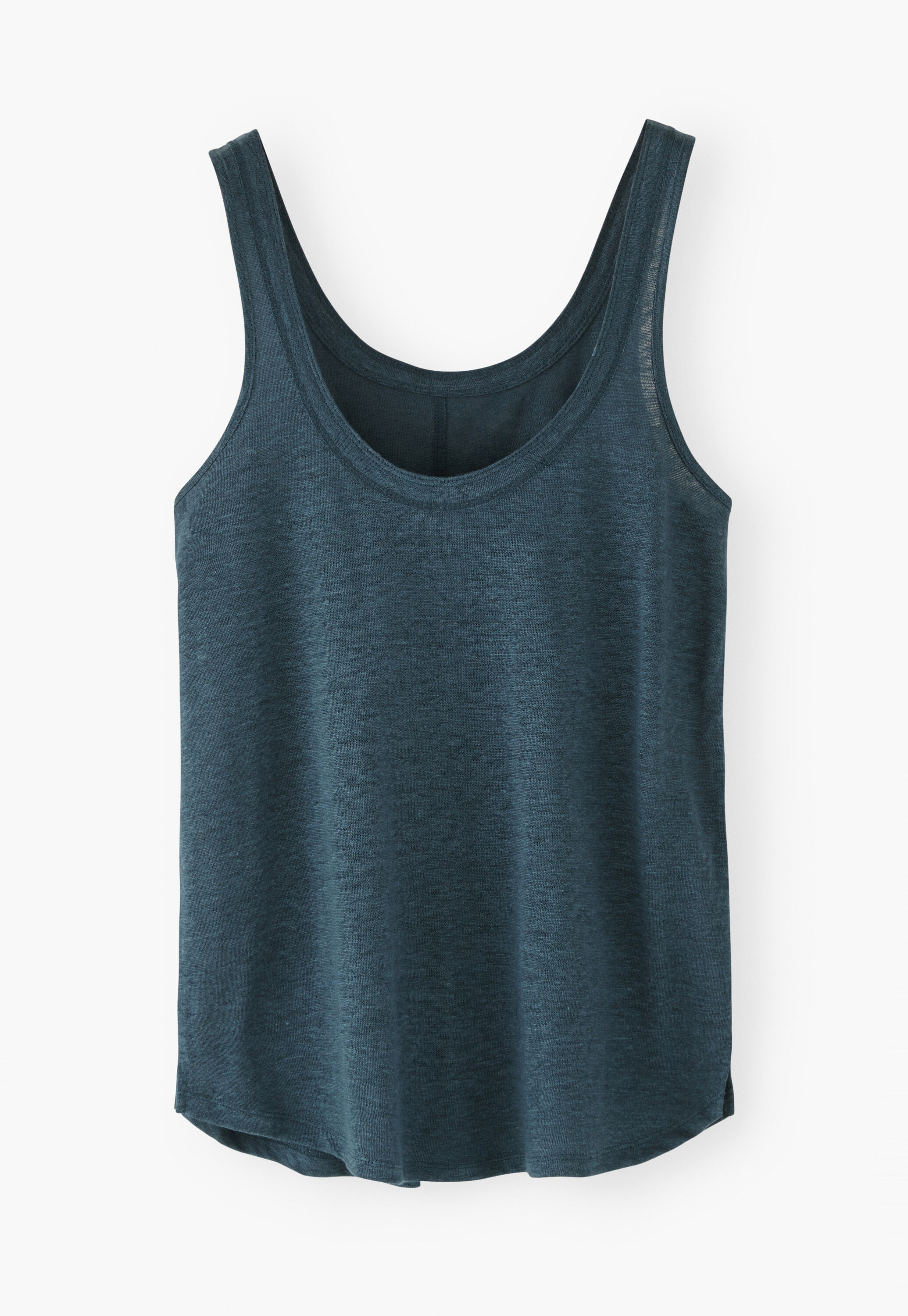 Scoop-neck vest