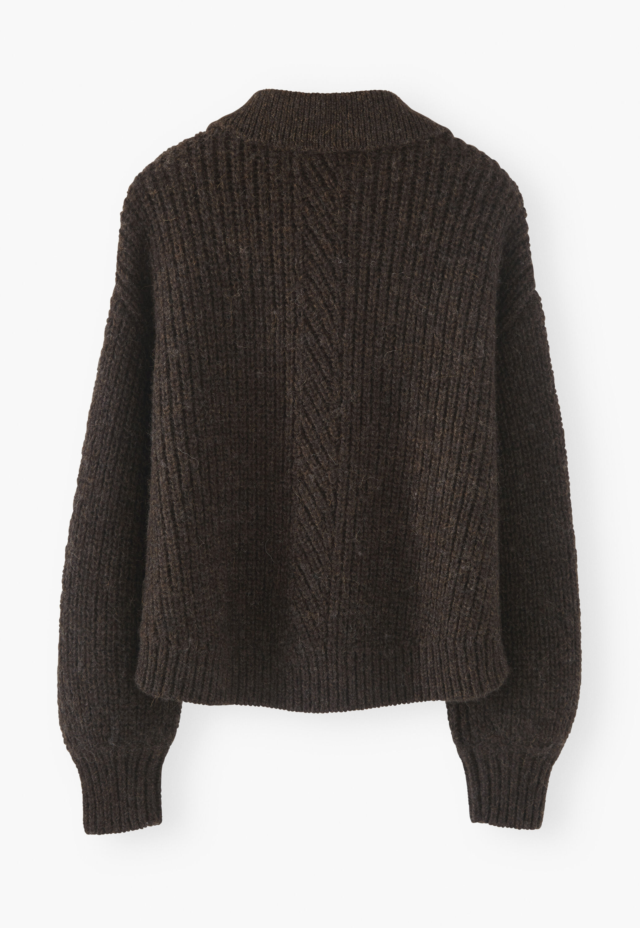 Collared cardigan