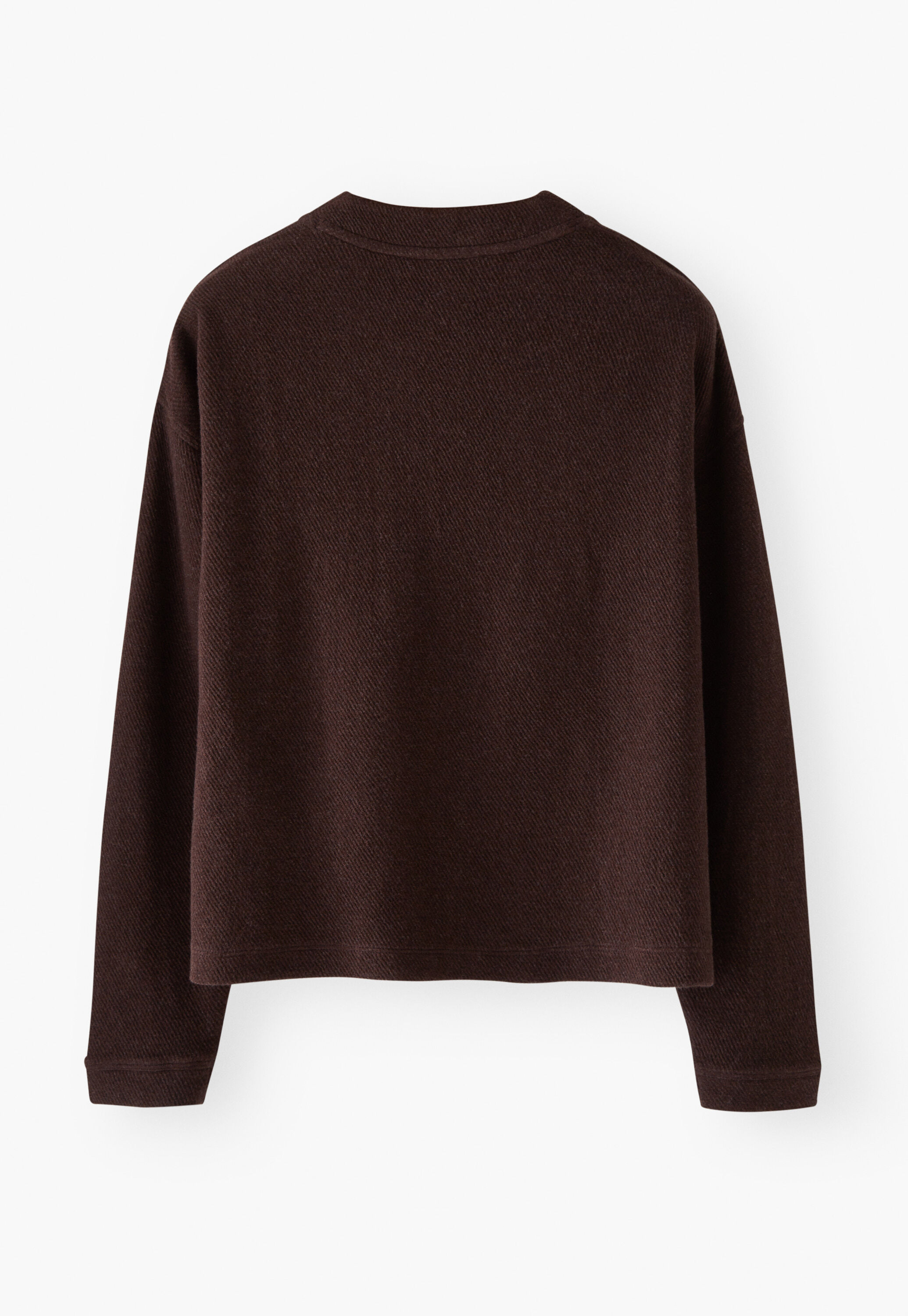 Jersey cardigan