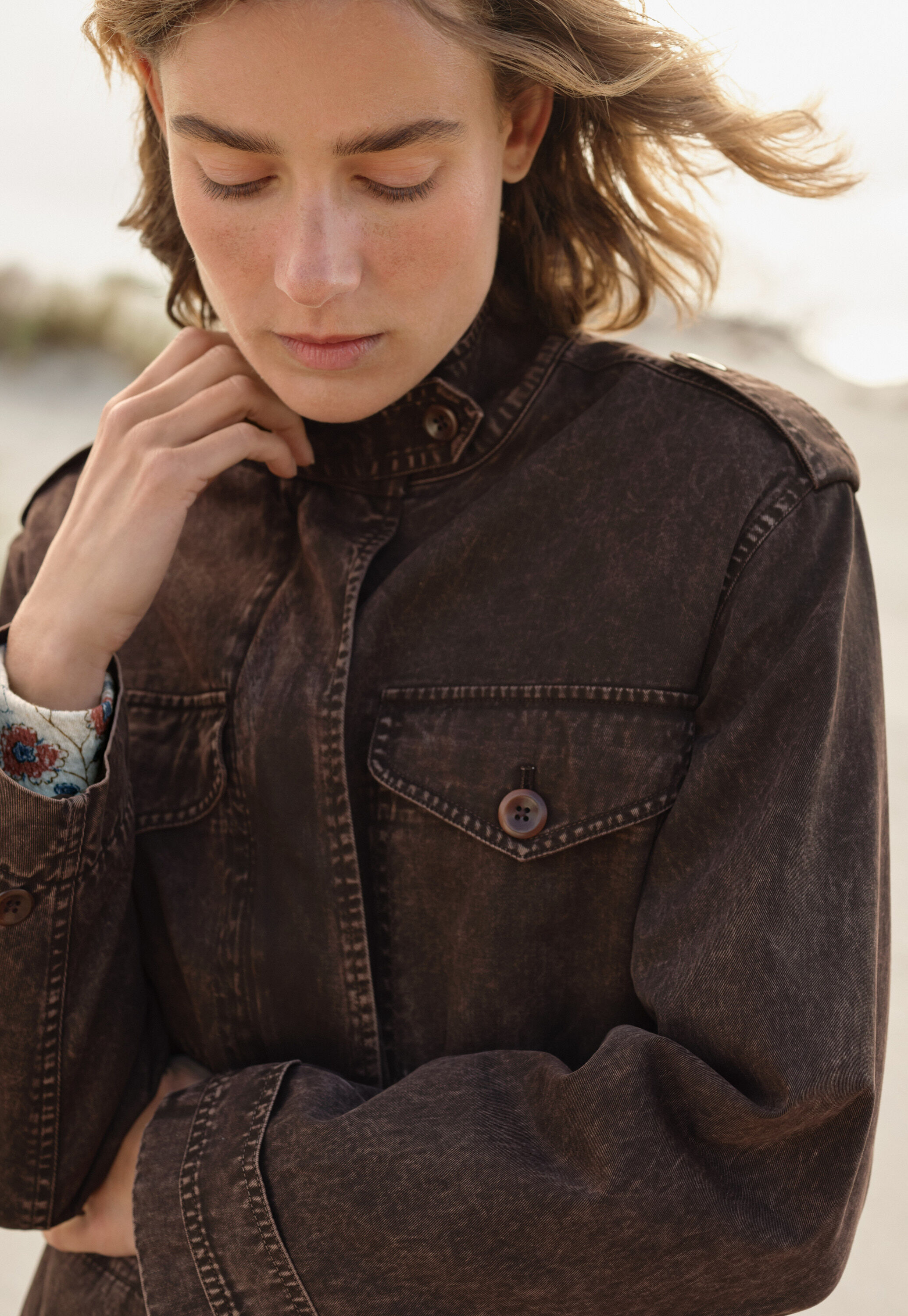 Laundered jacket