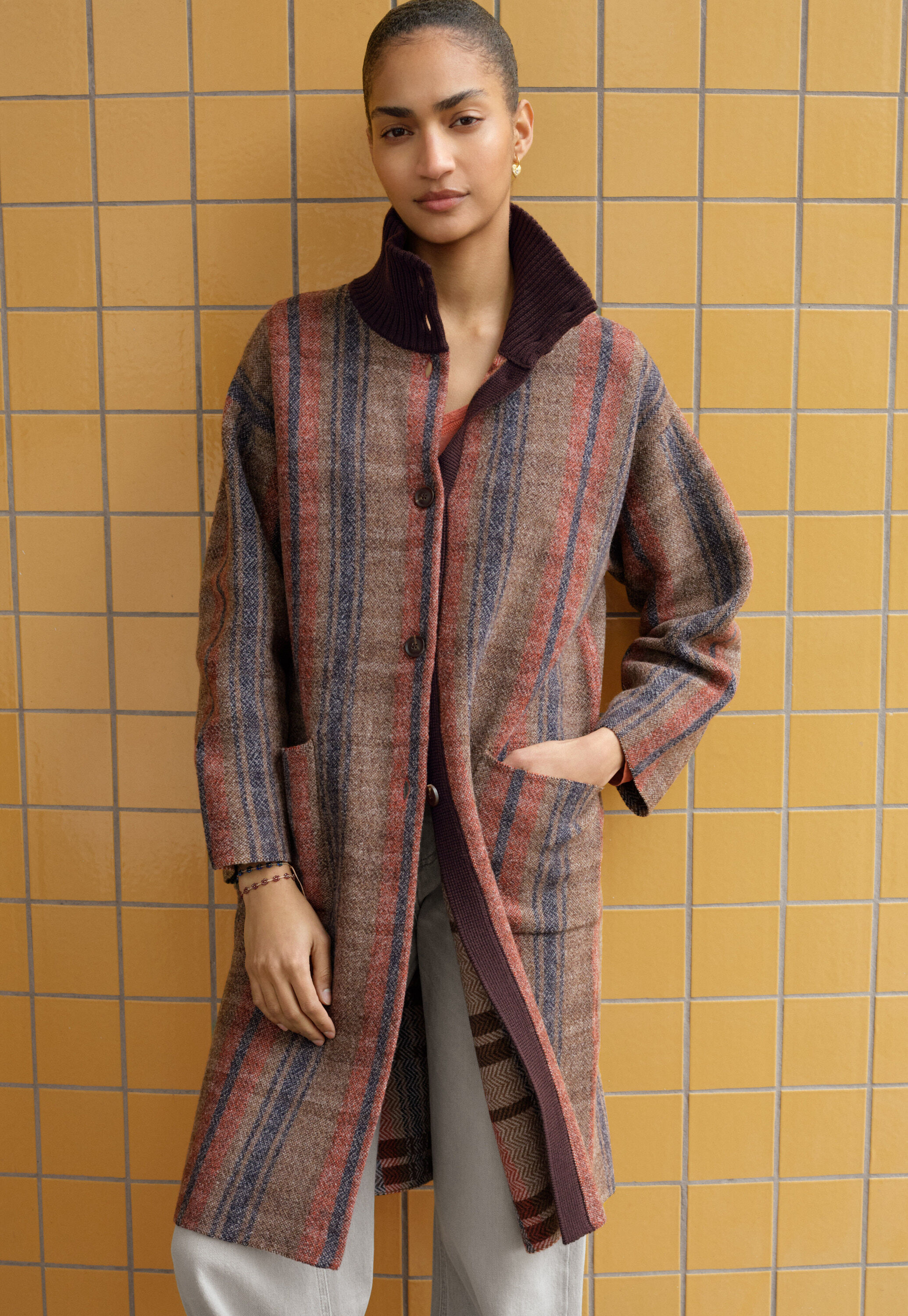 Stripe coat