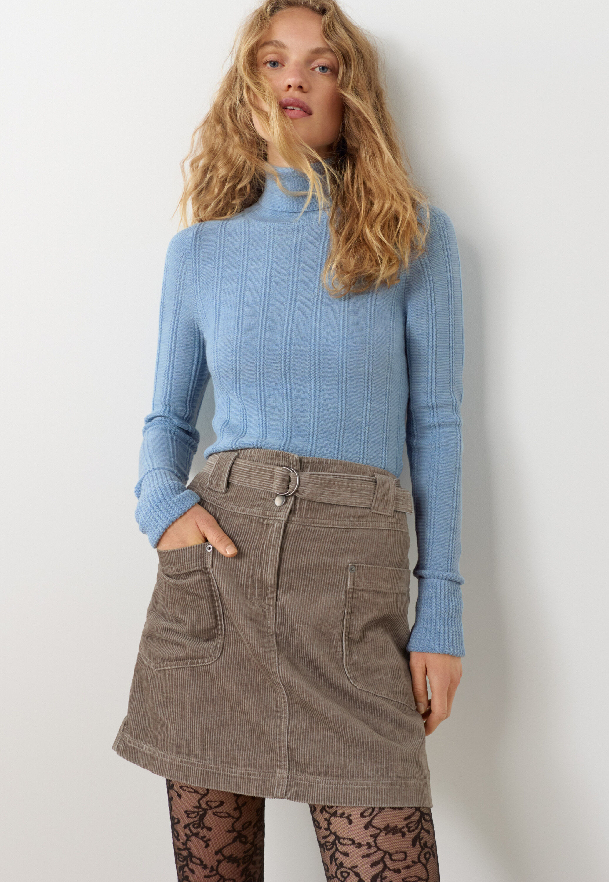 Roll-neck sweater