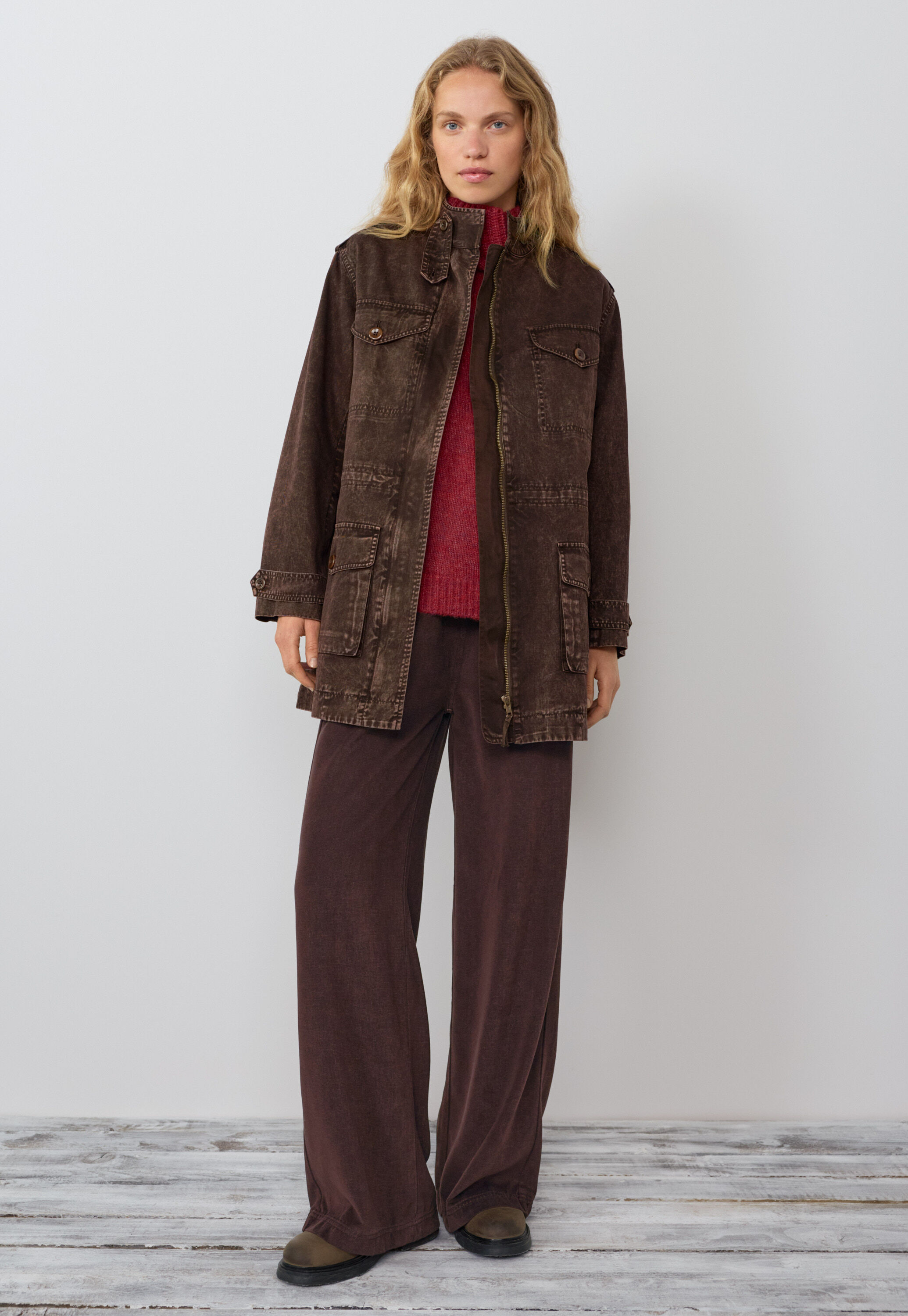 Laundered jacket