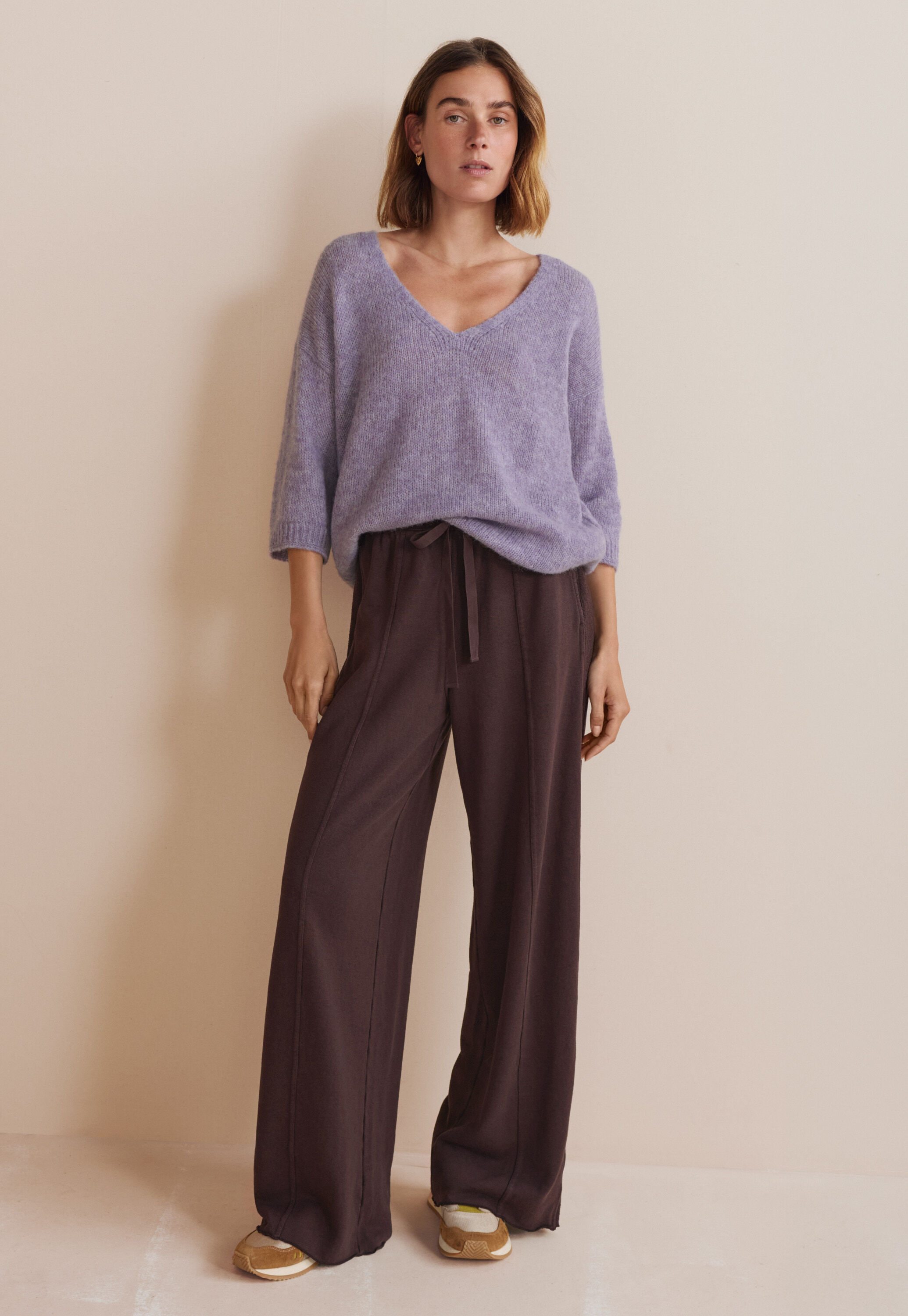 V-neck sweater