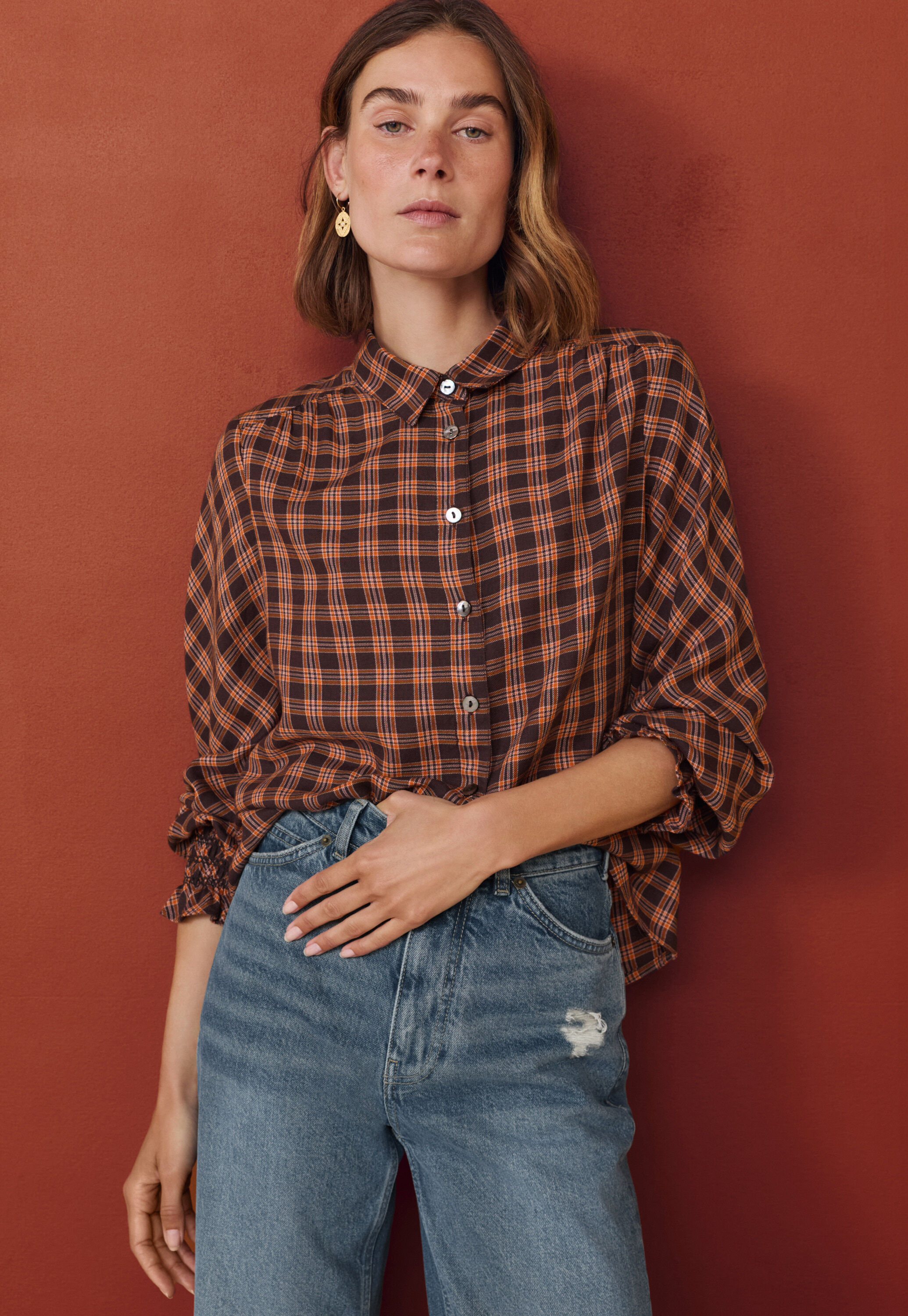 Checked shirt