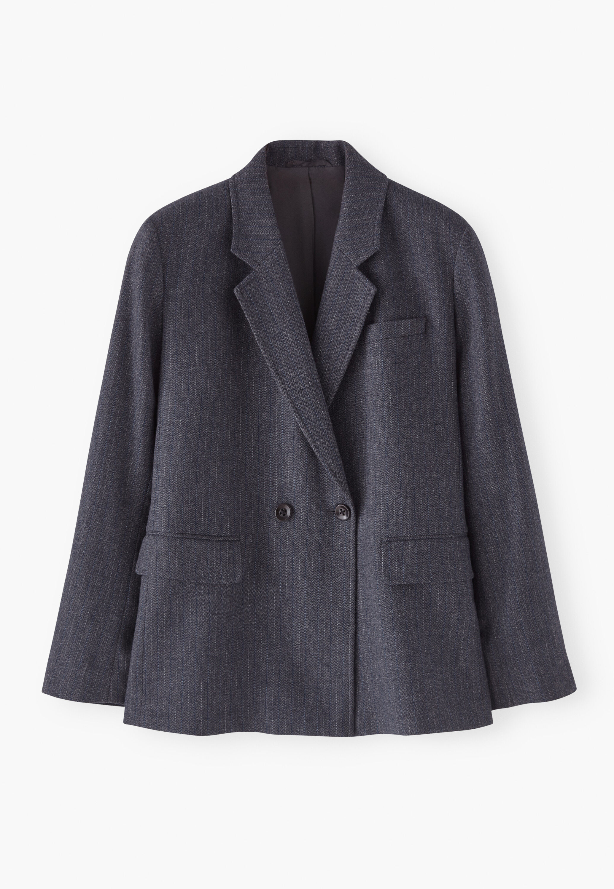 Blazer, Dark grey, large