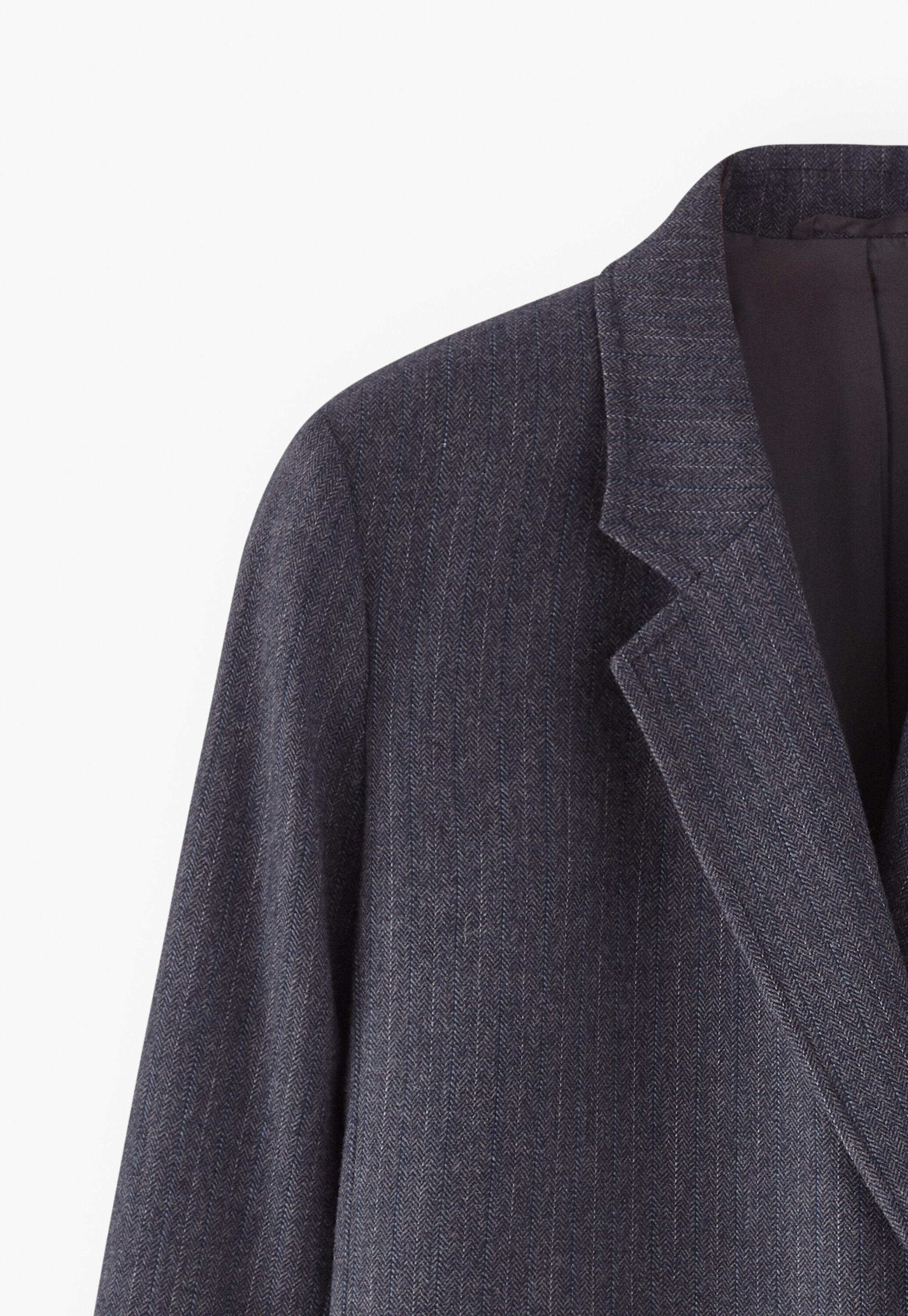 Blazer, Dark grey, large