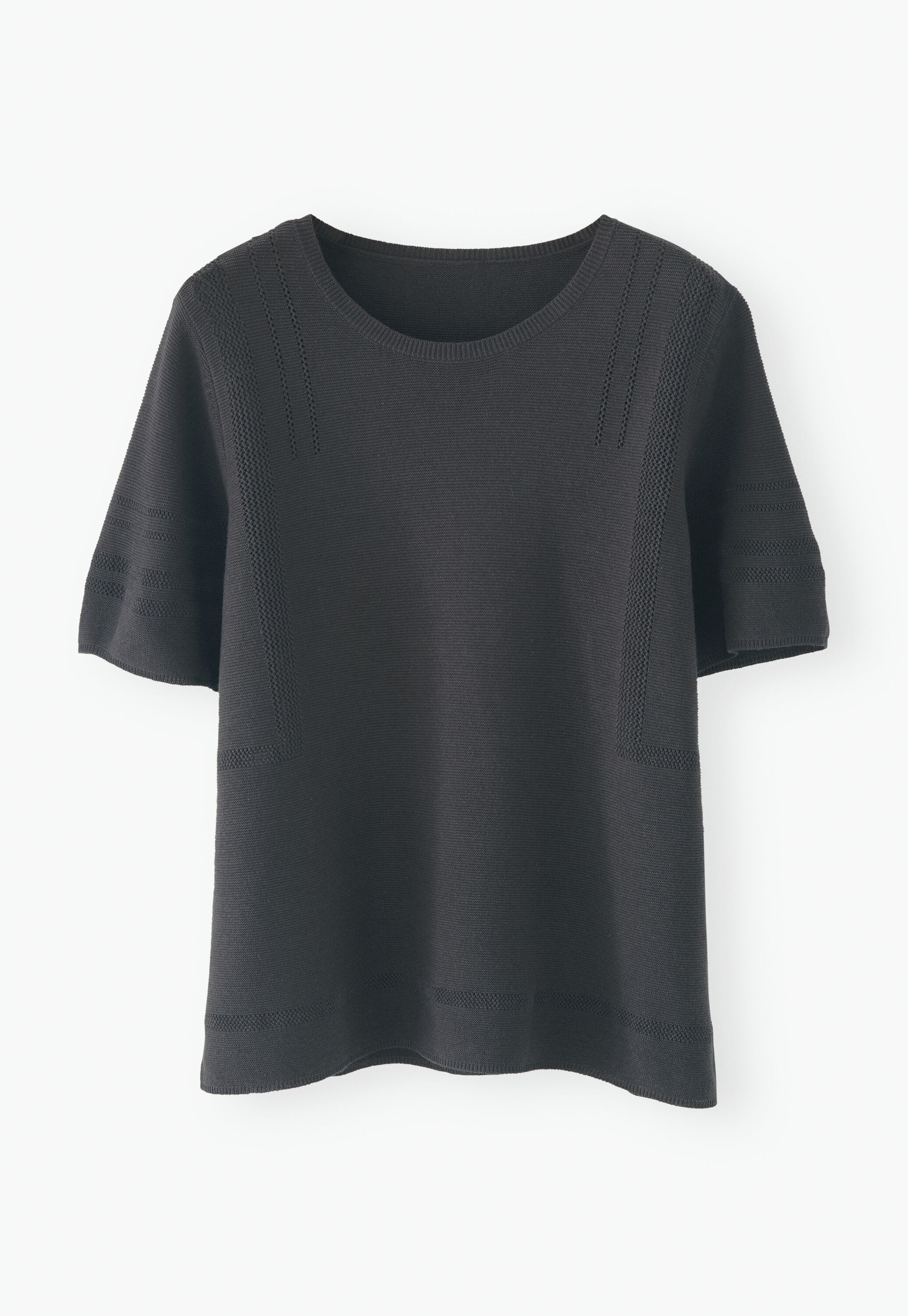Short-sleeve sweater