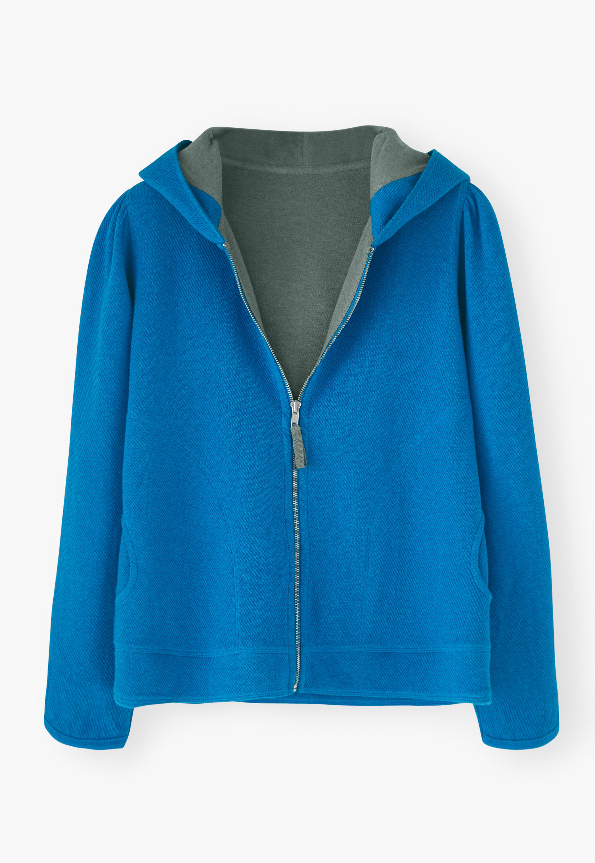 Zip-up hoodie