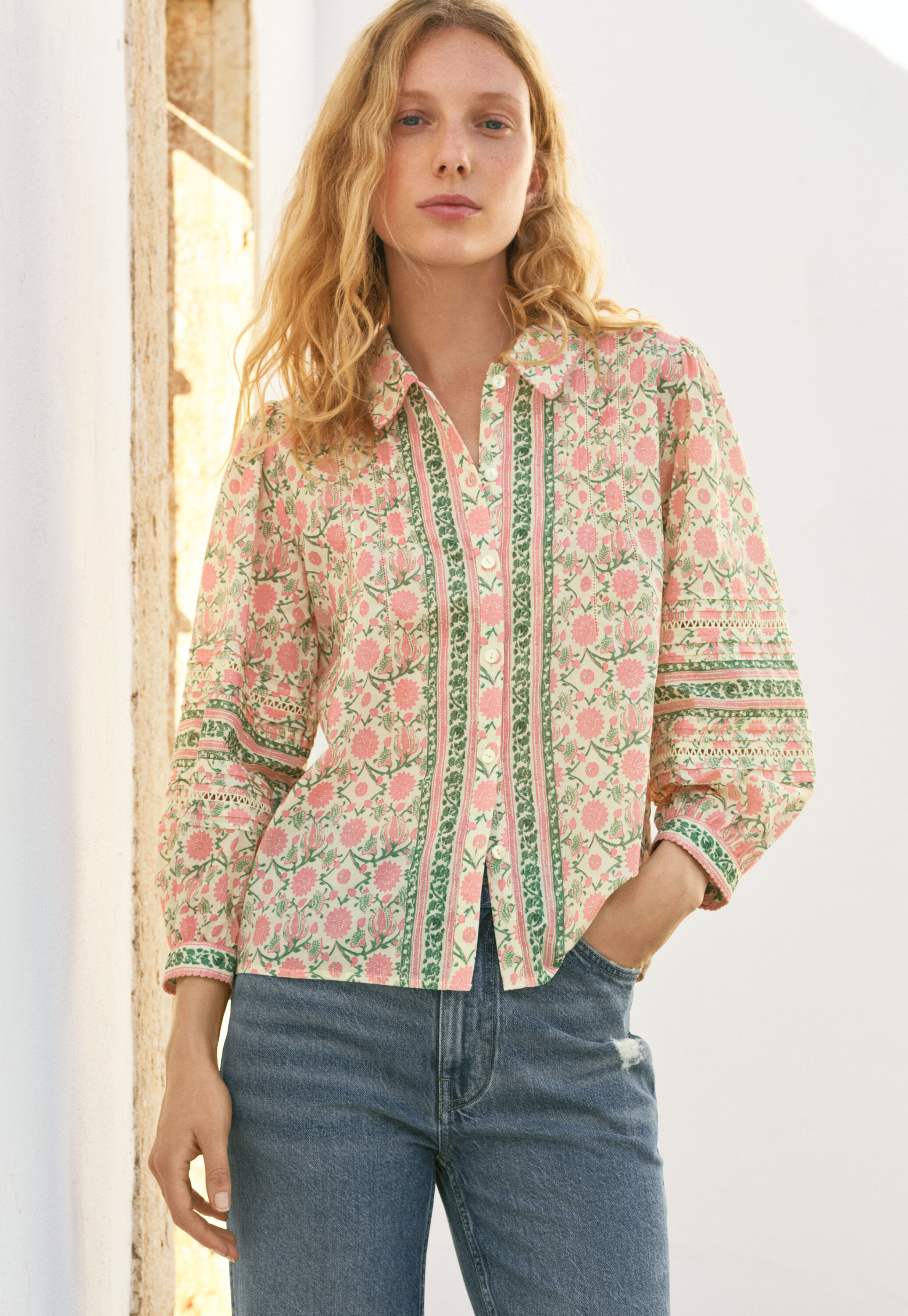 Printed blouse