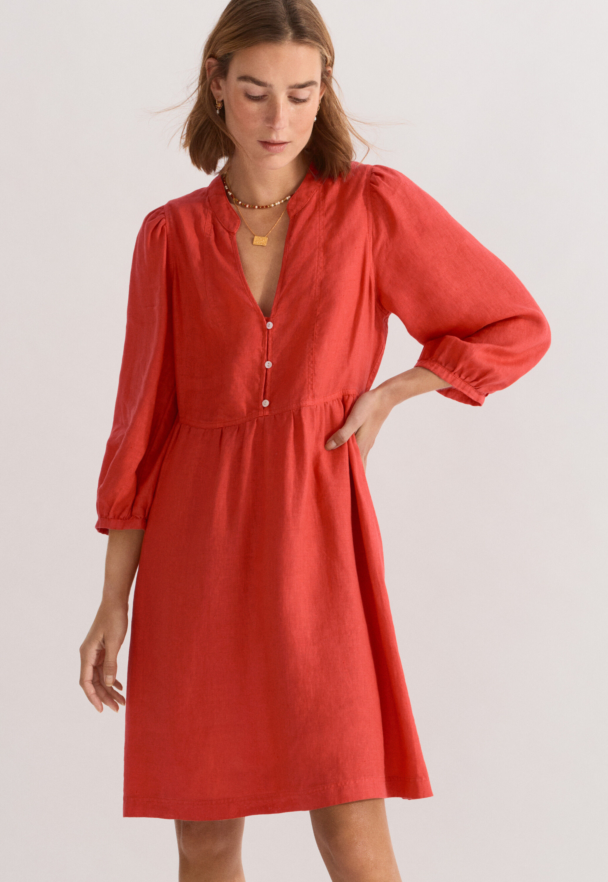 A-line dress