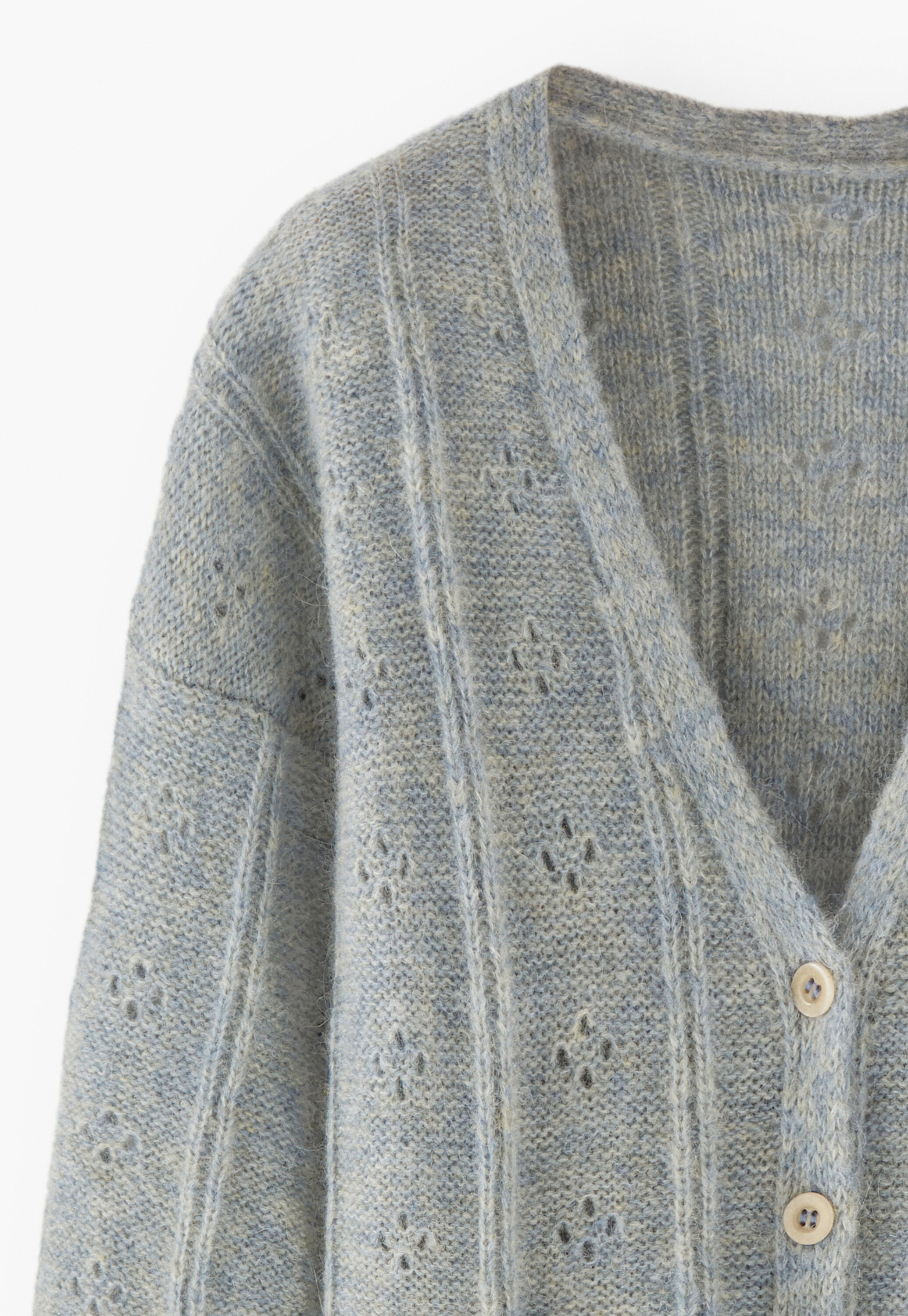 V-neck cardigan