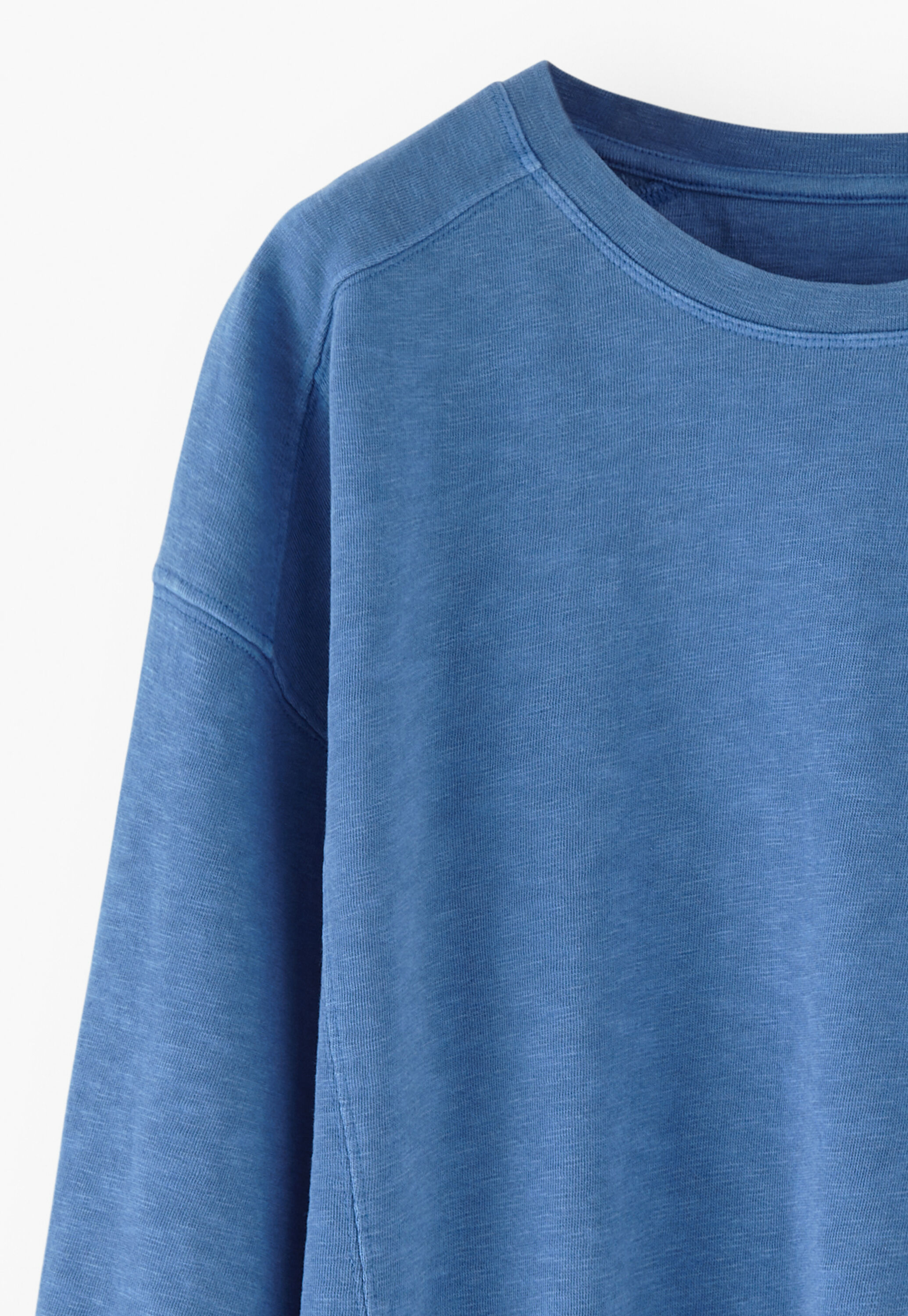Slub sweatshirt