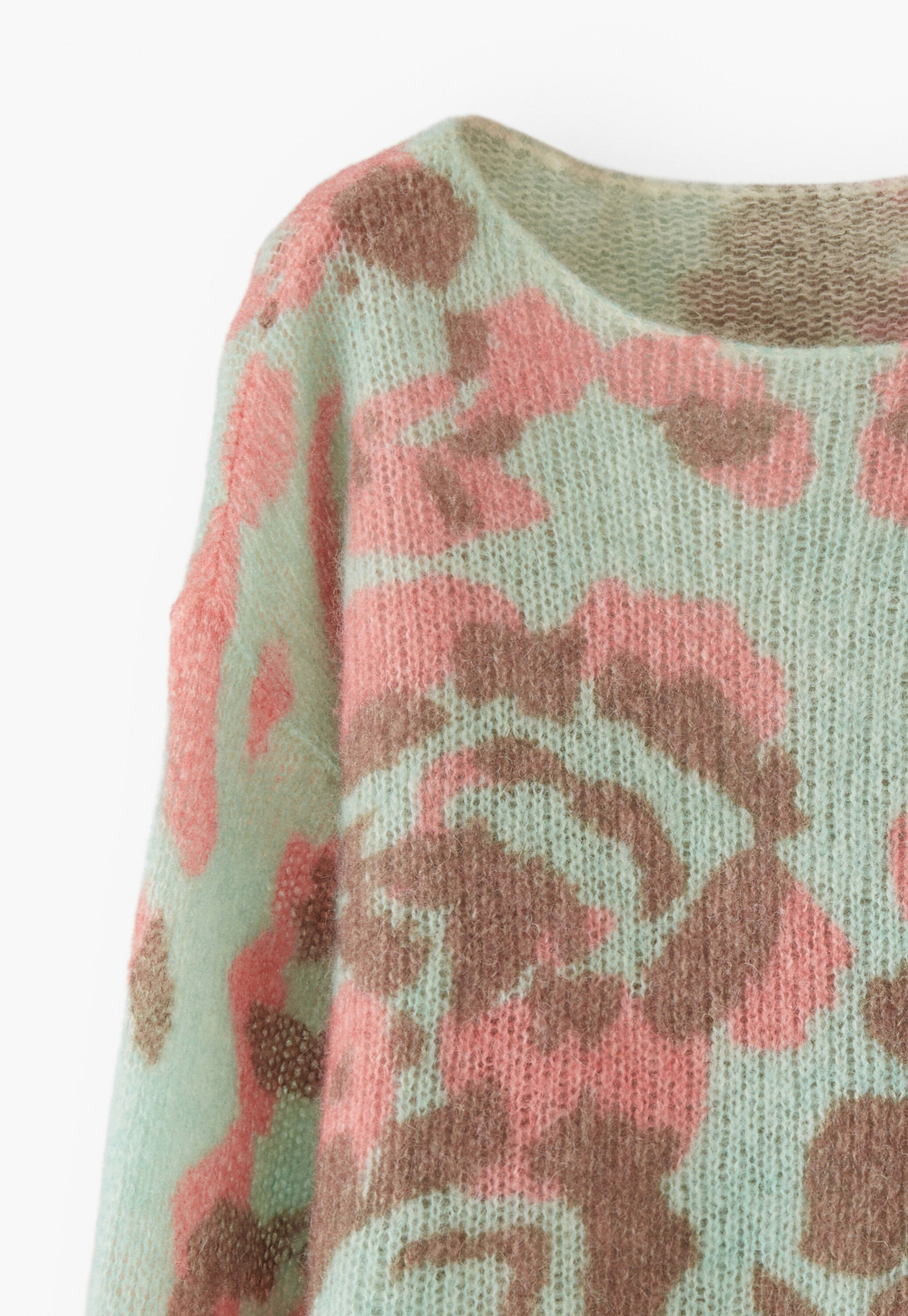 Printed sweater