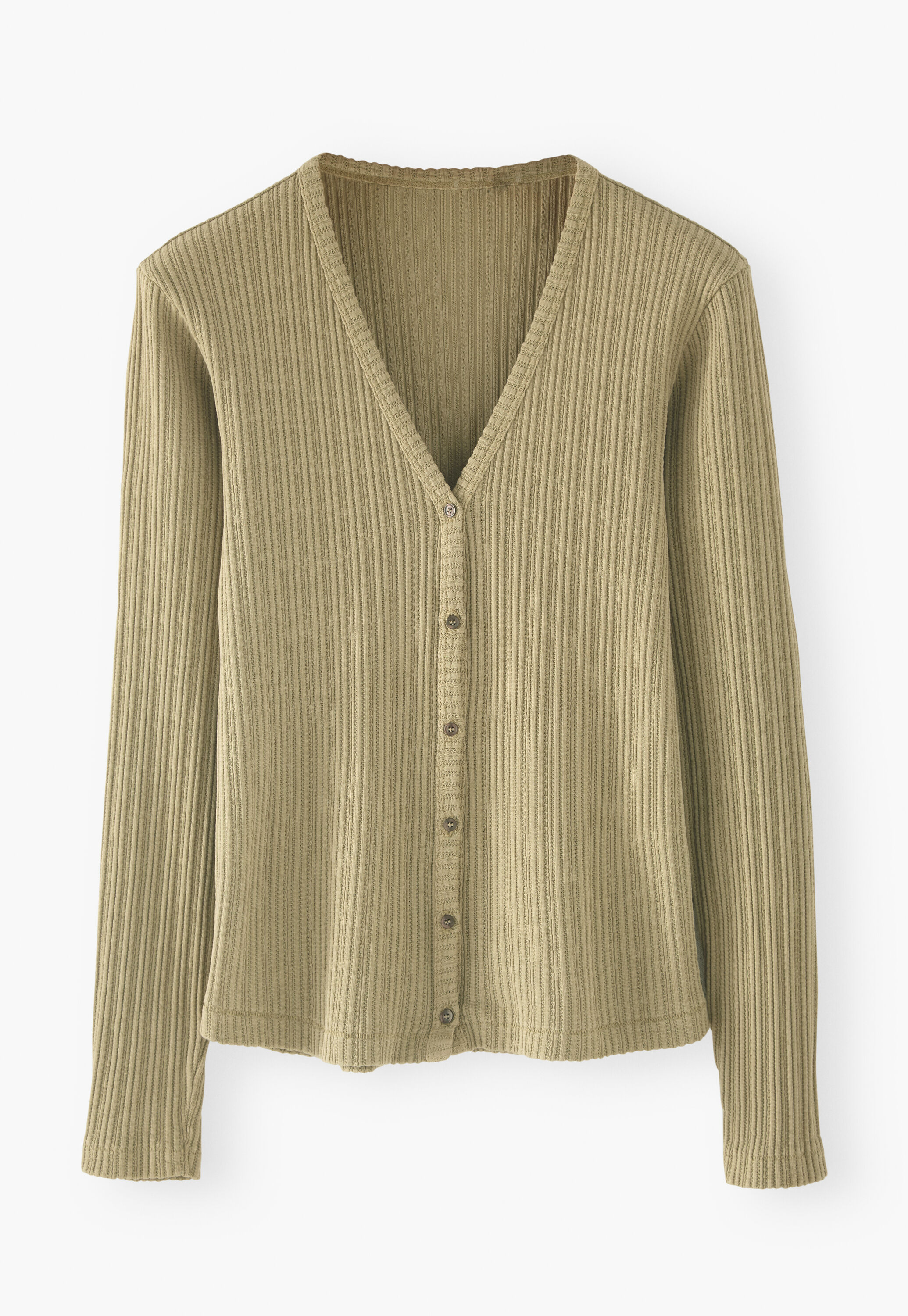 Button-through top