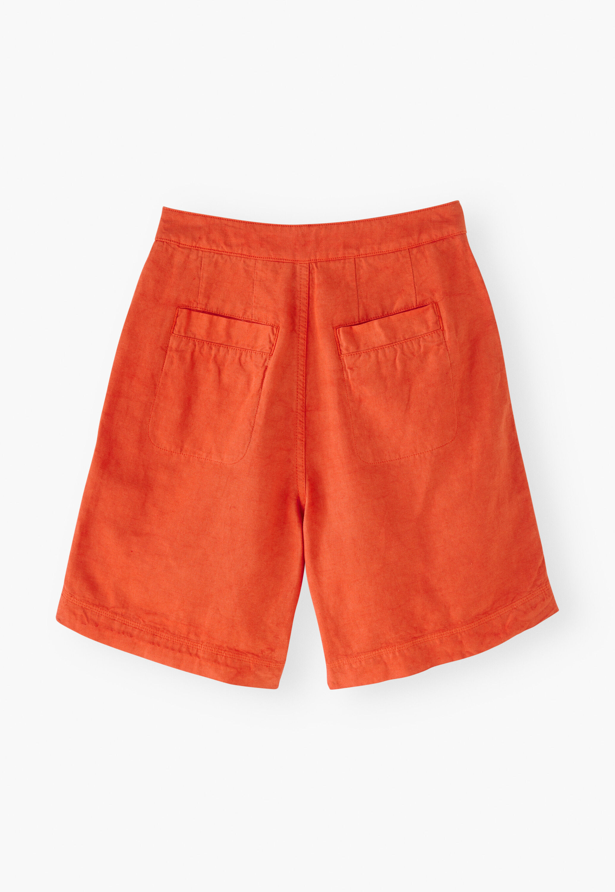 Safari shorts, Vermillion orange, large