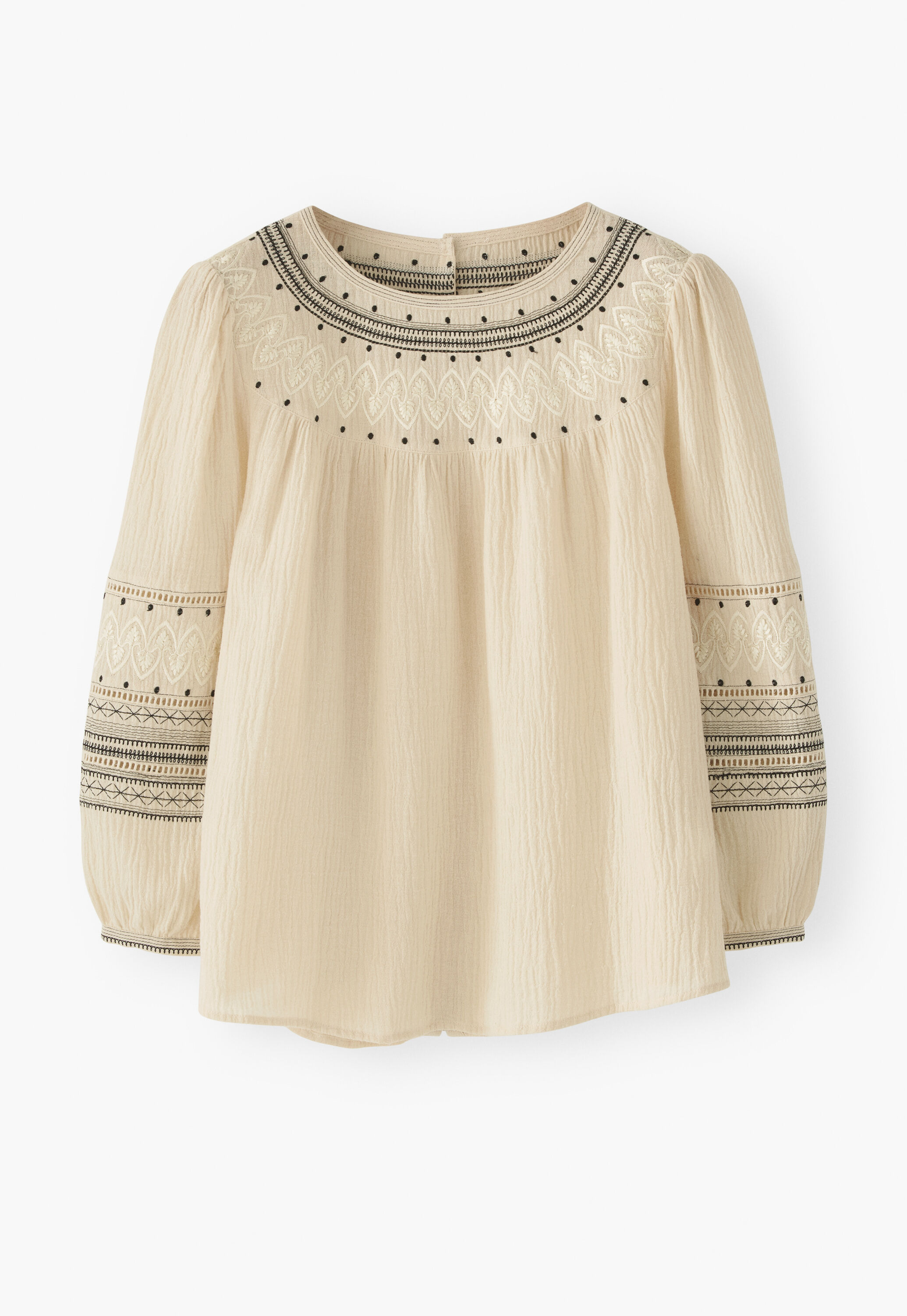 Embroidered blouse