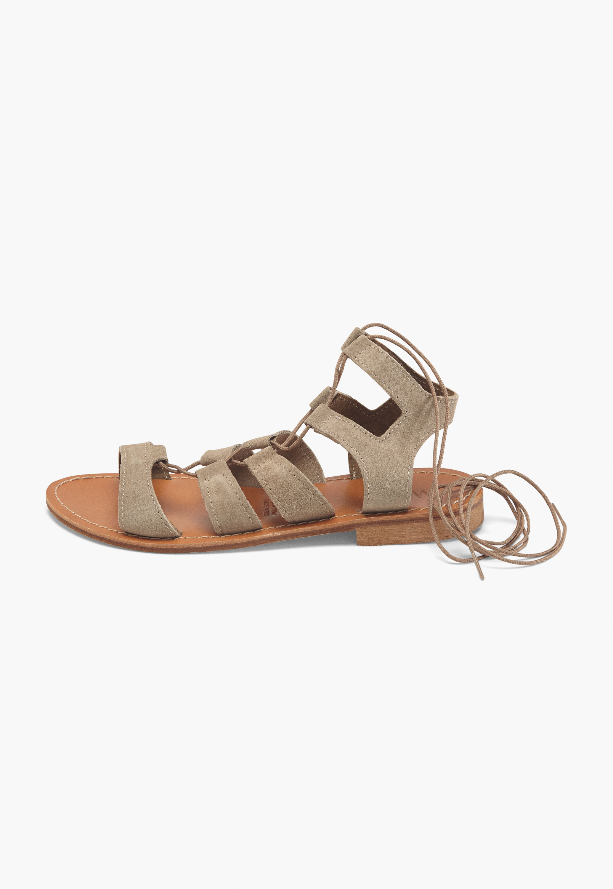 Lace-up sandals