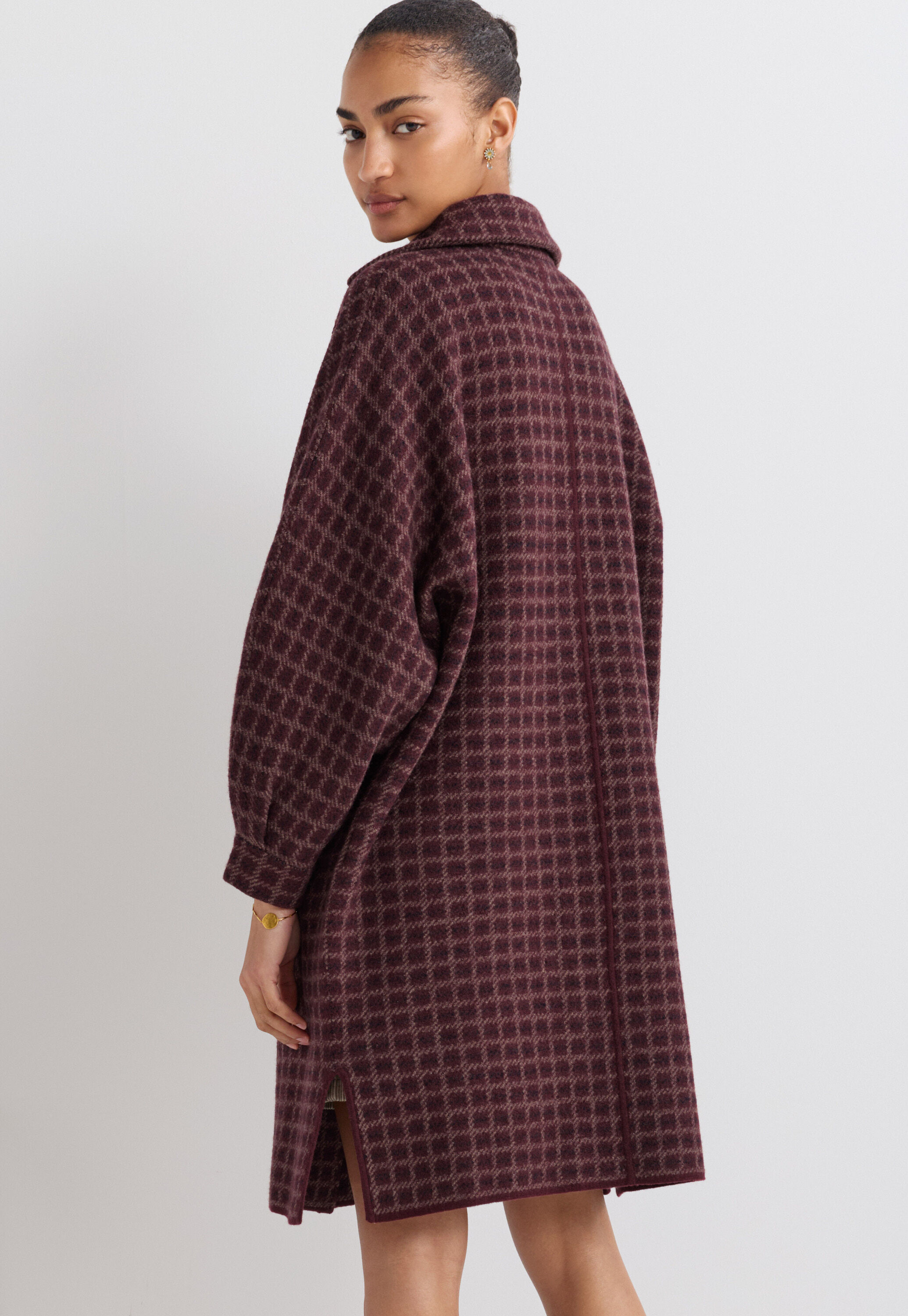 Checked jacket