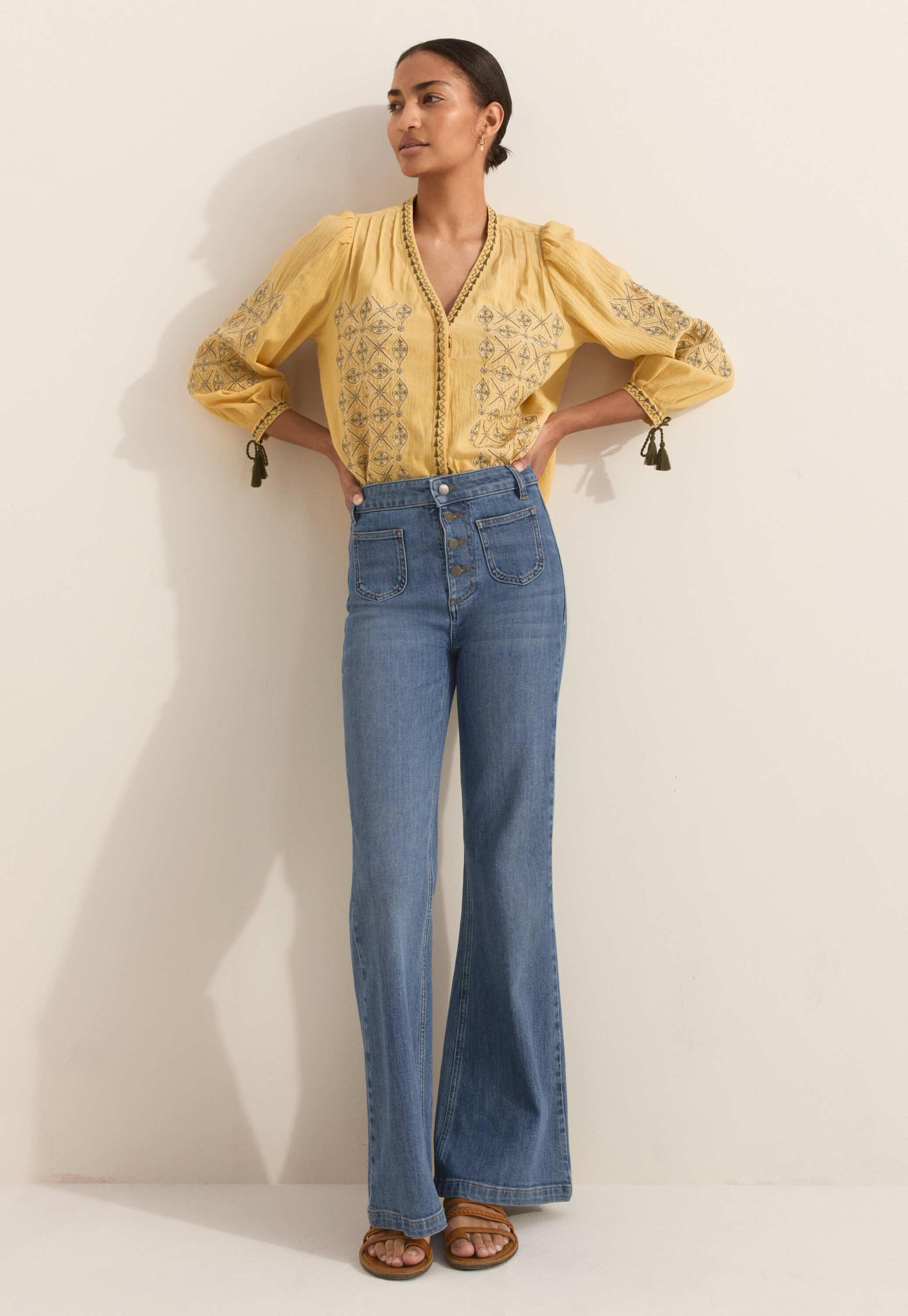 Embroidered blouse