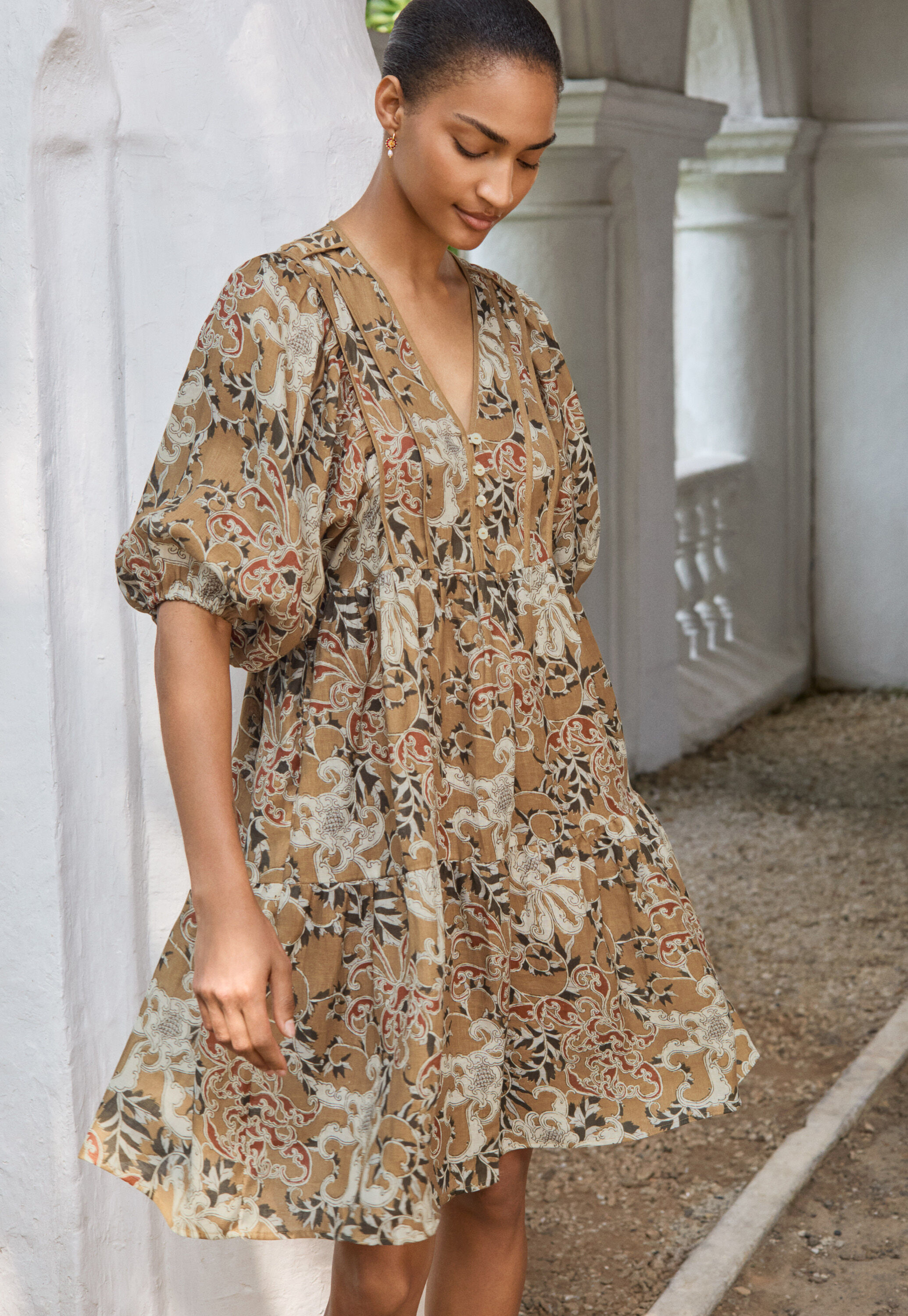 Printed dress