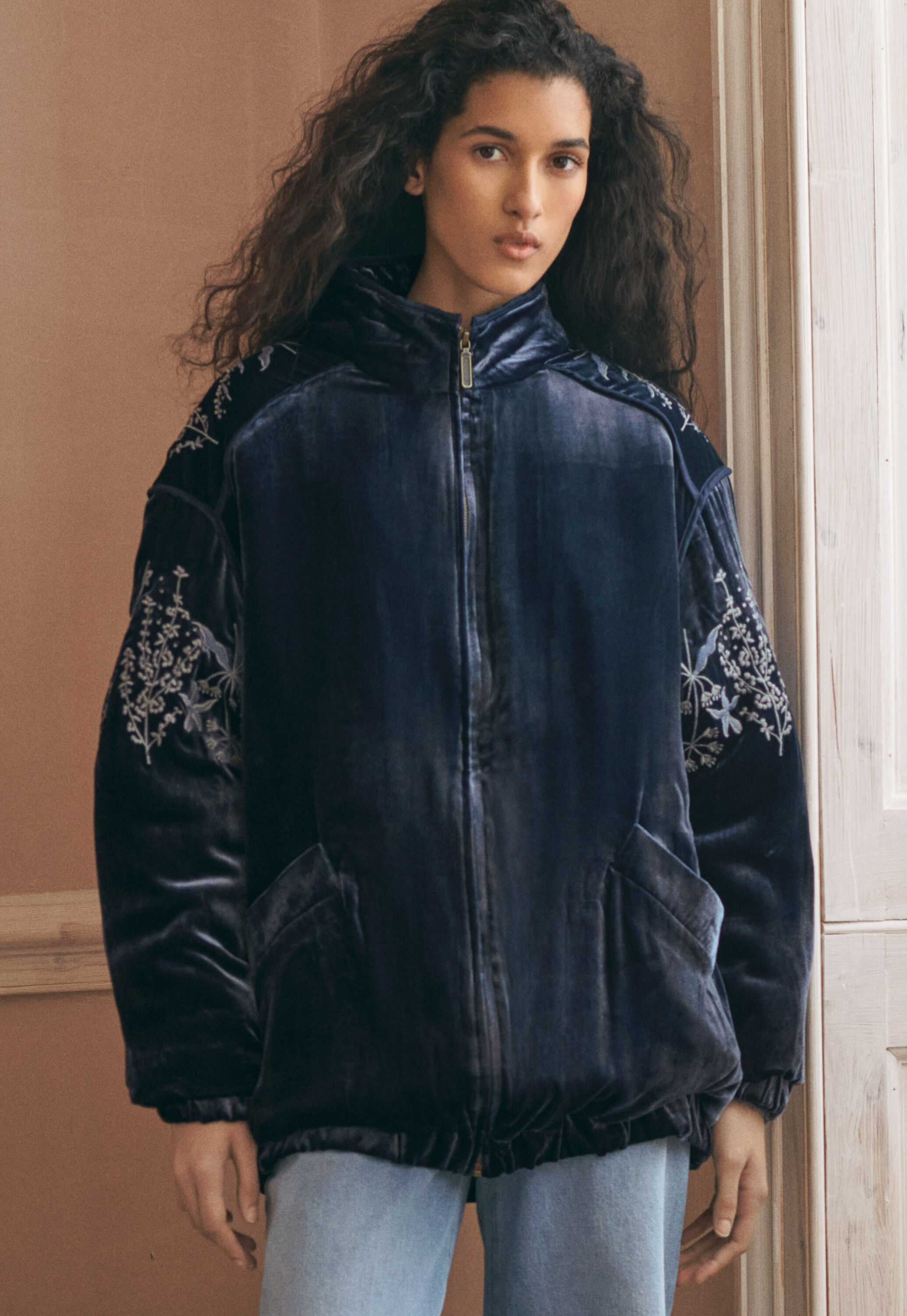 Embroidered jacket