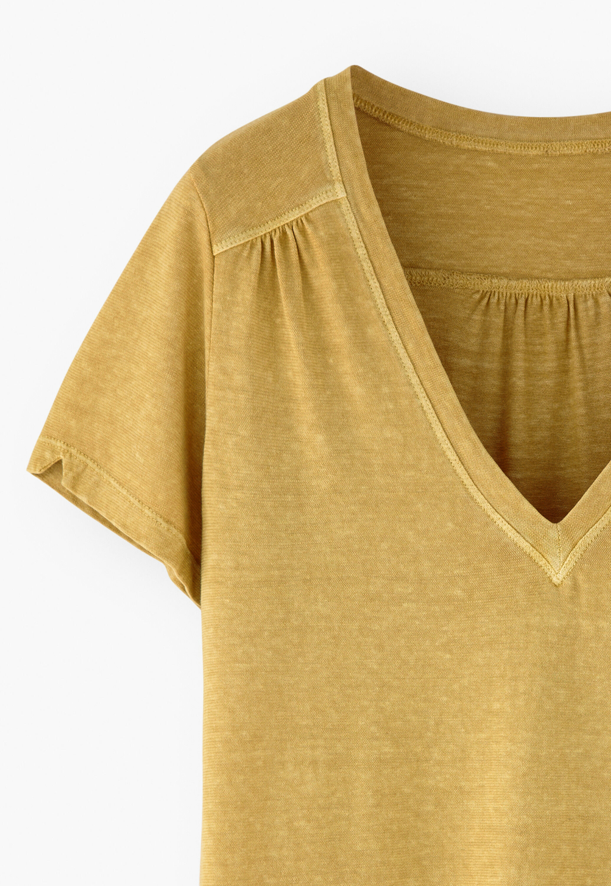 V-neck top