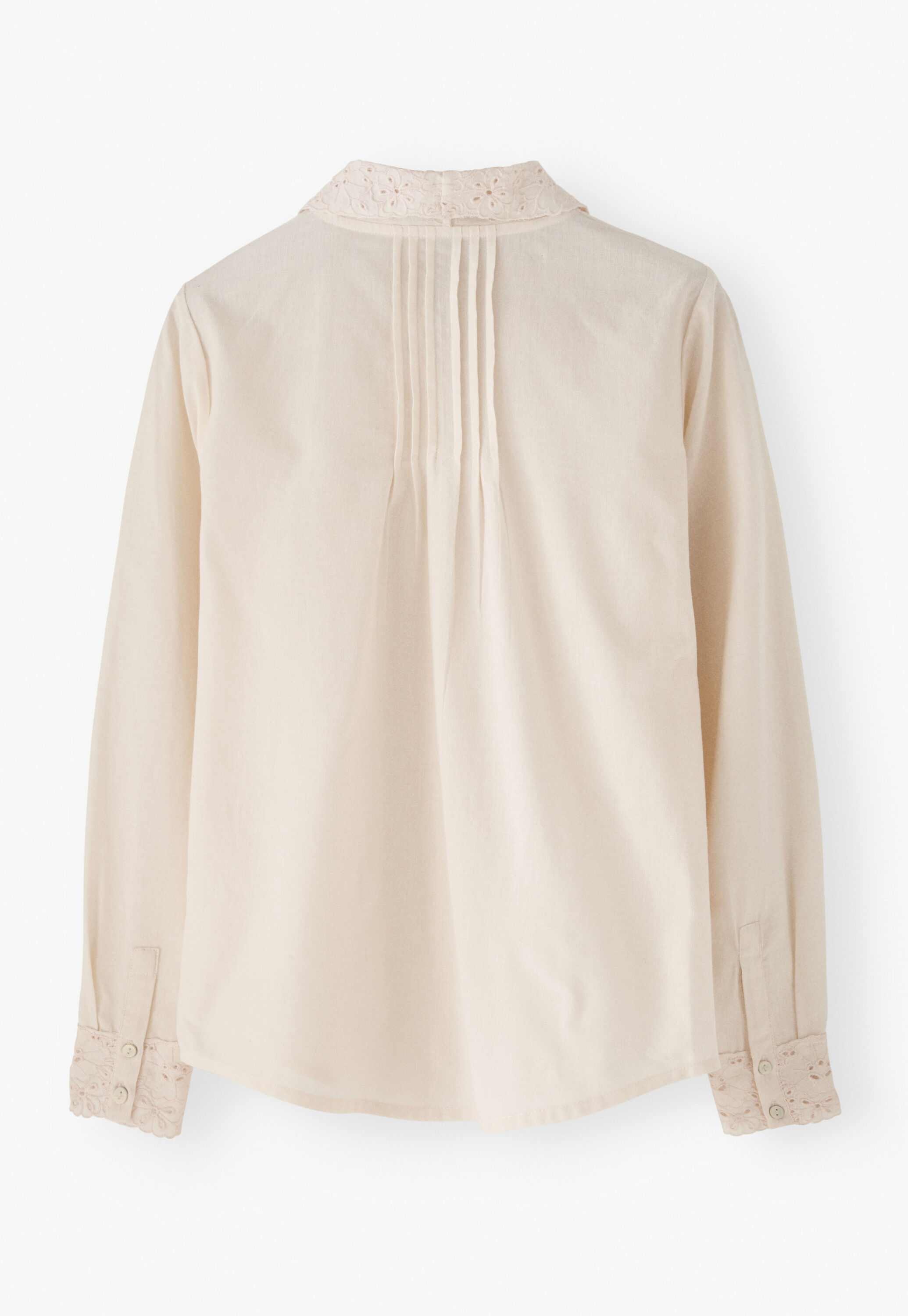 Pleated blouse