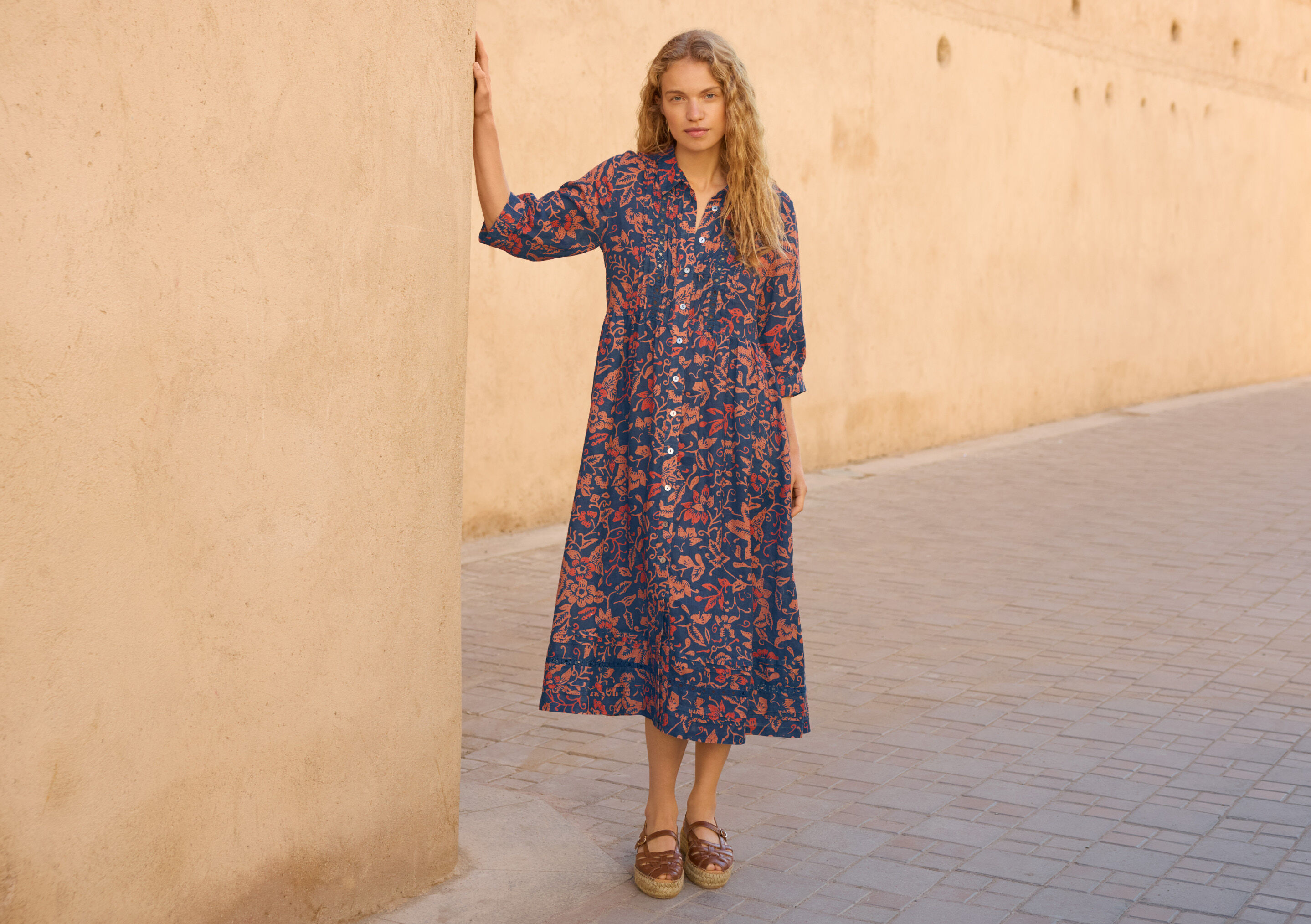 Printed dress
