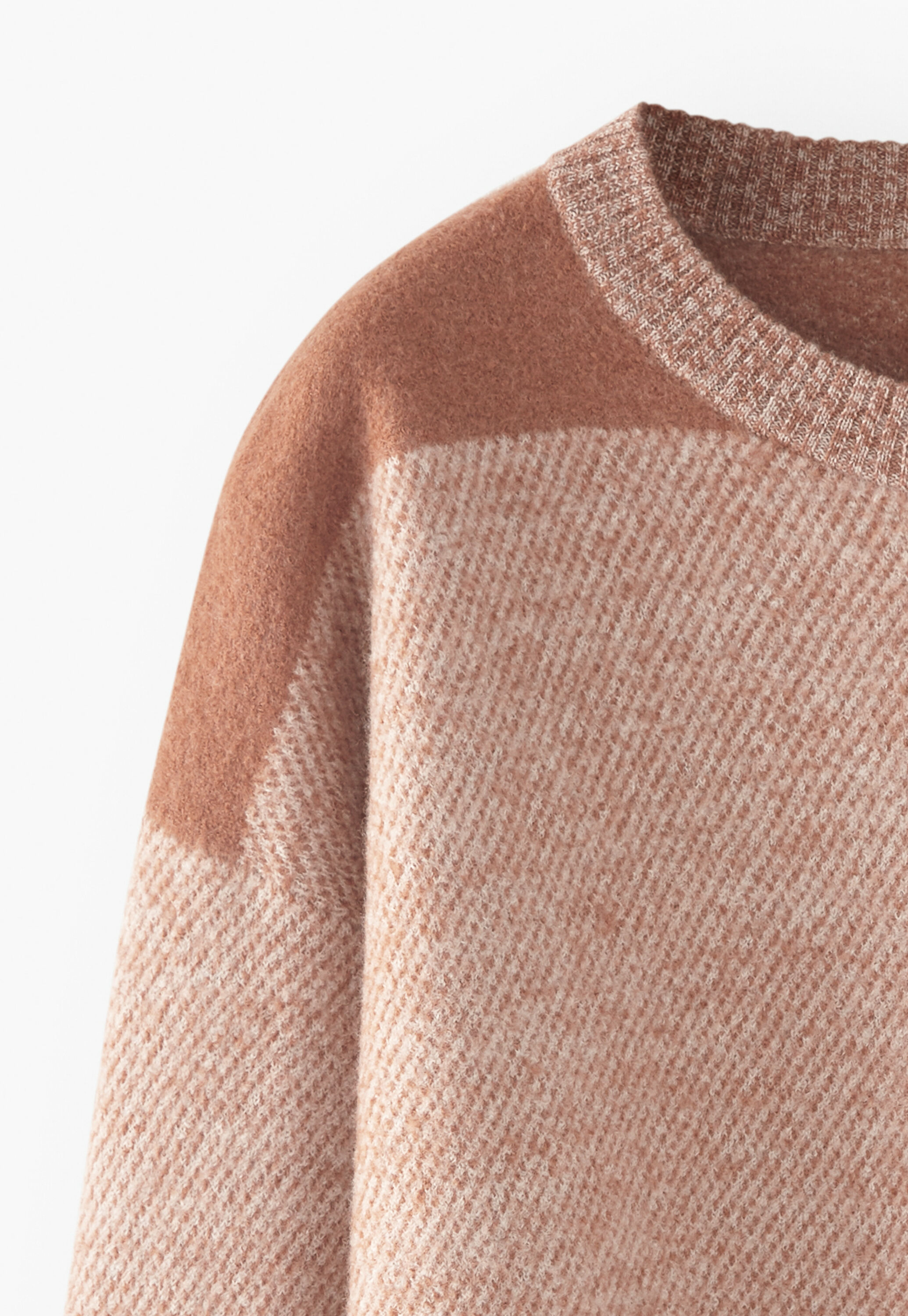 Colour-block sweater