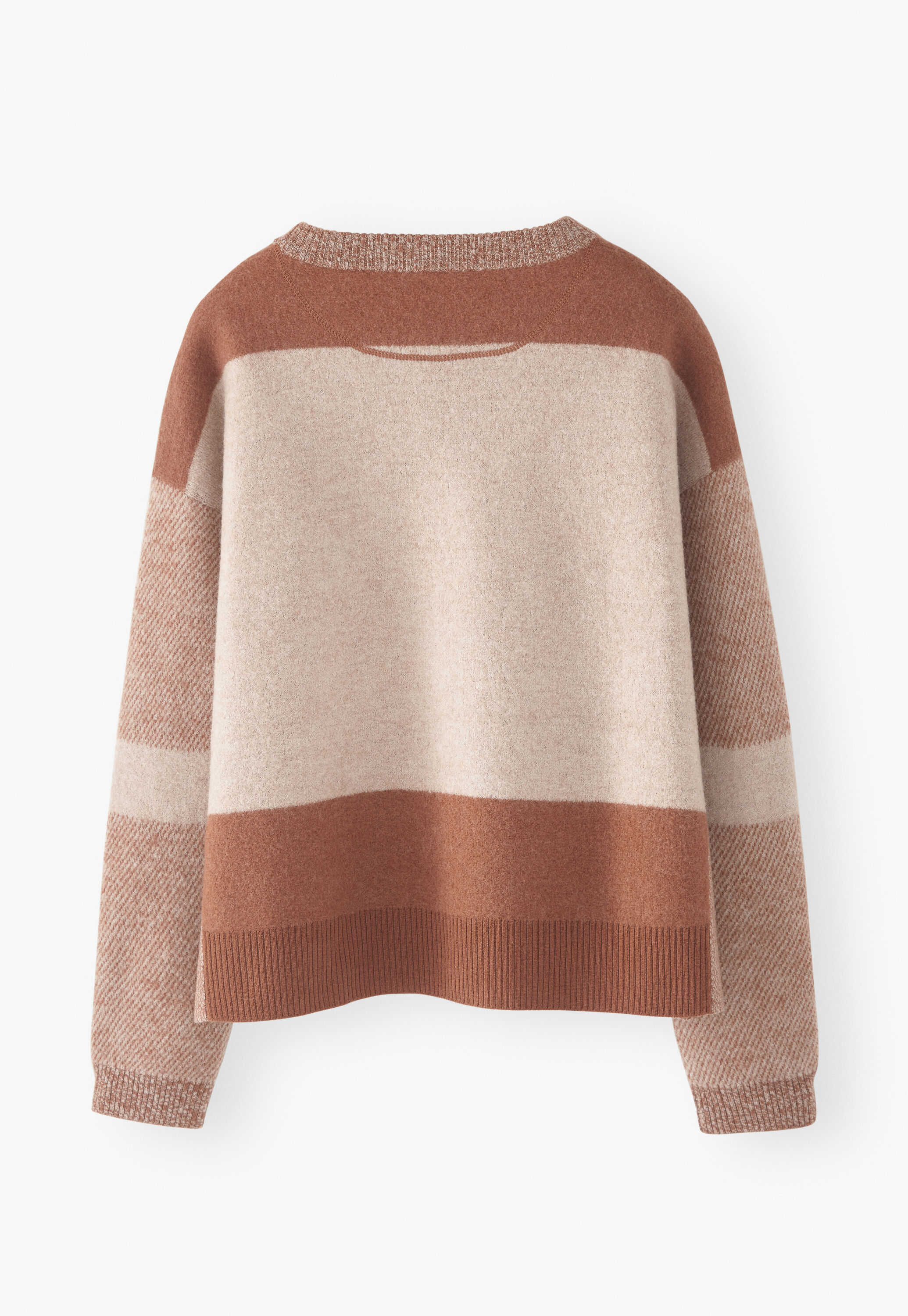 Colour-block sweater