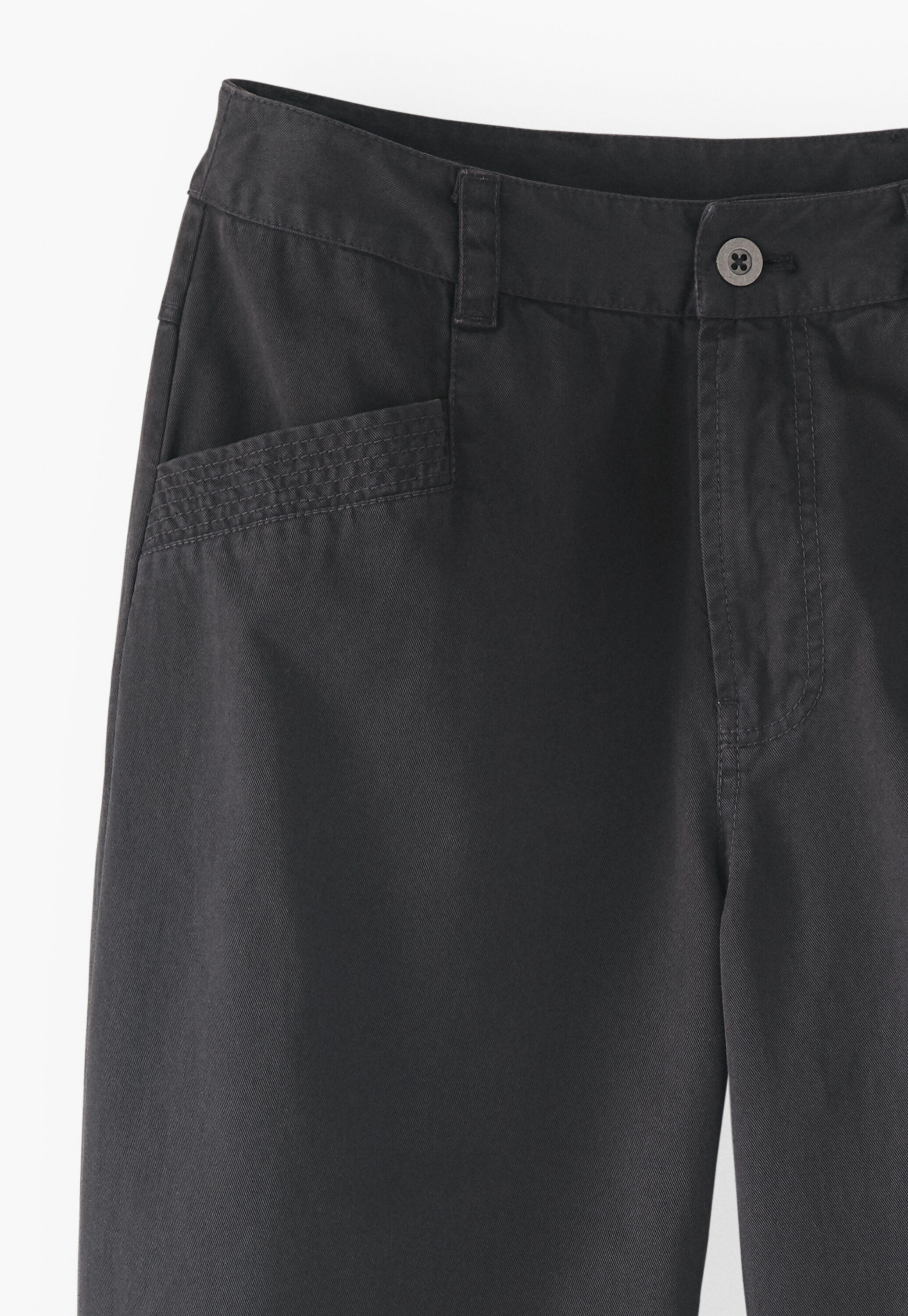 Twill trousers