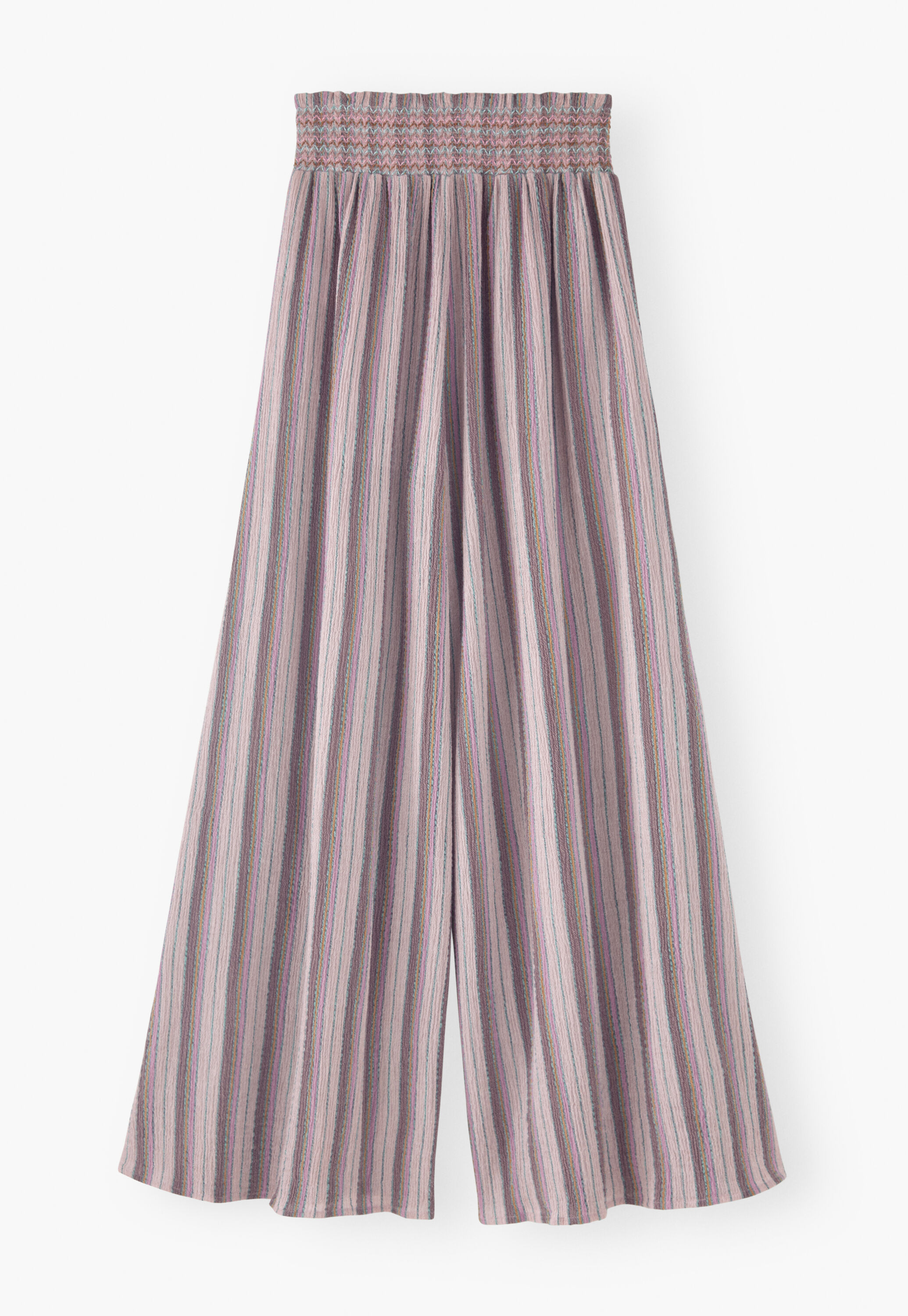 Striped trousers