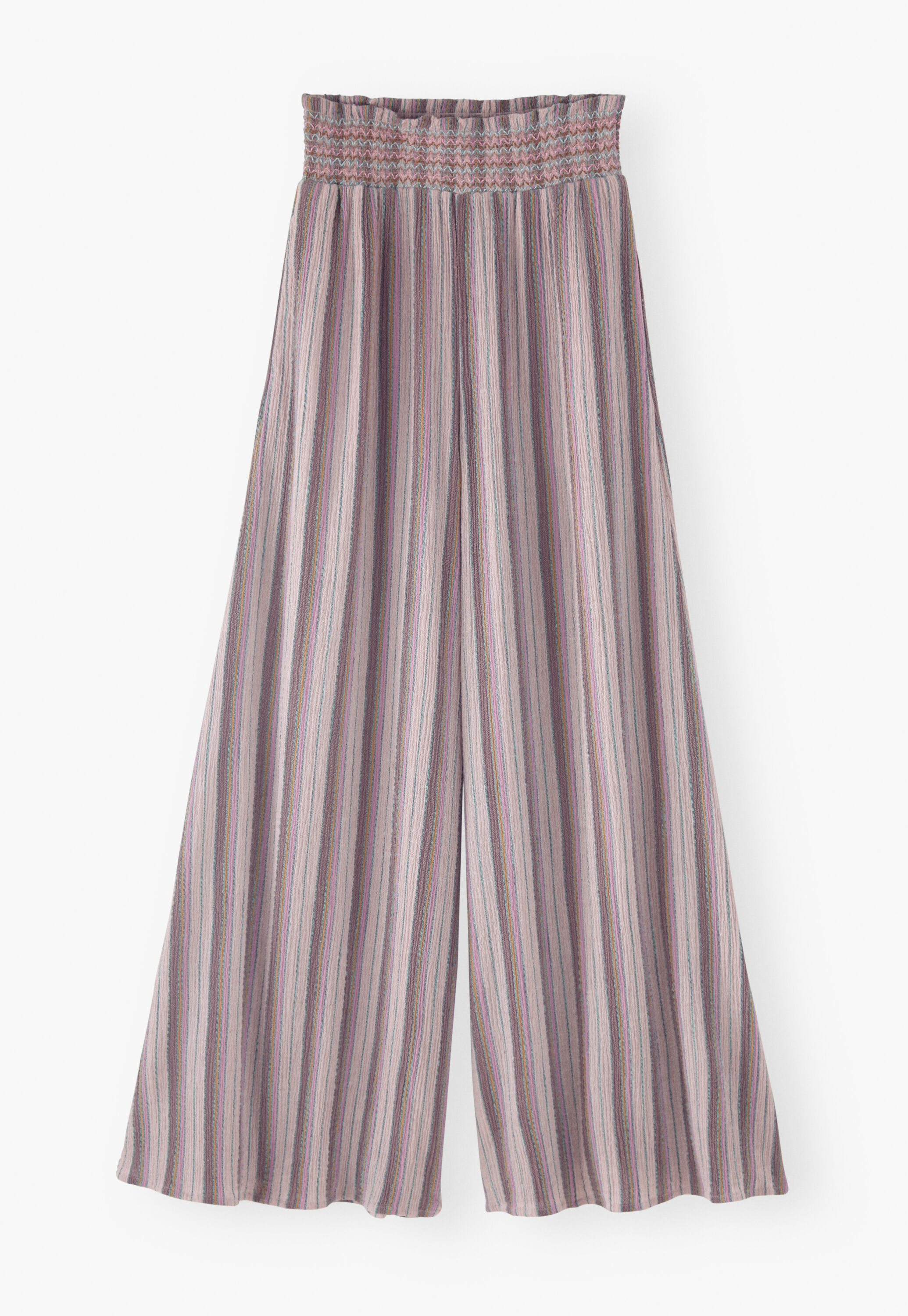 Striped trousers